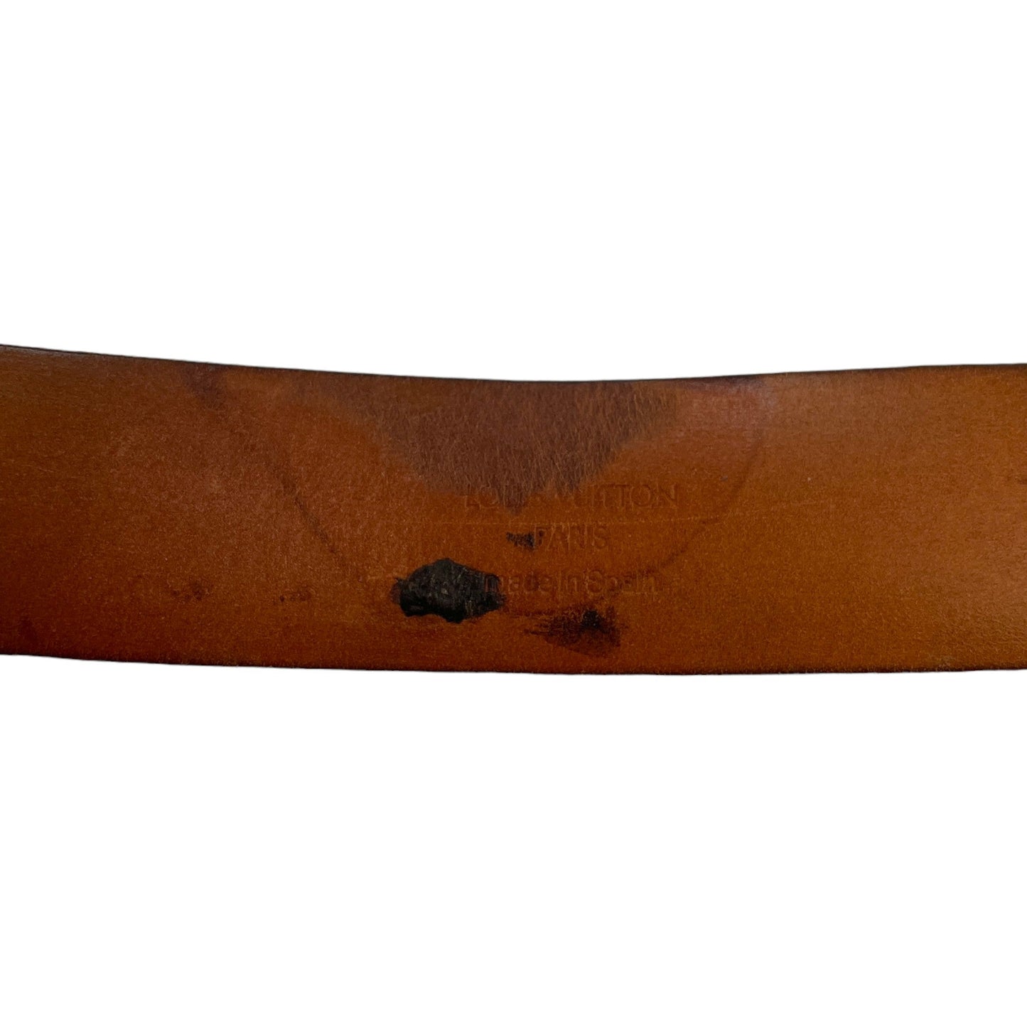 Men's Monogram Belt Brown Size Waist 30"