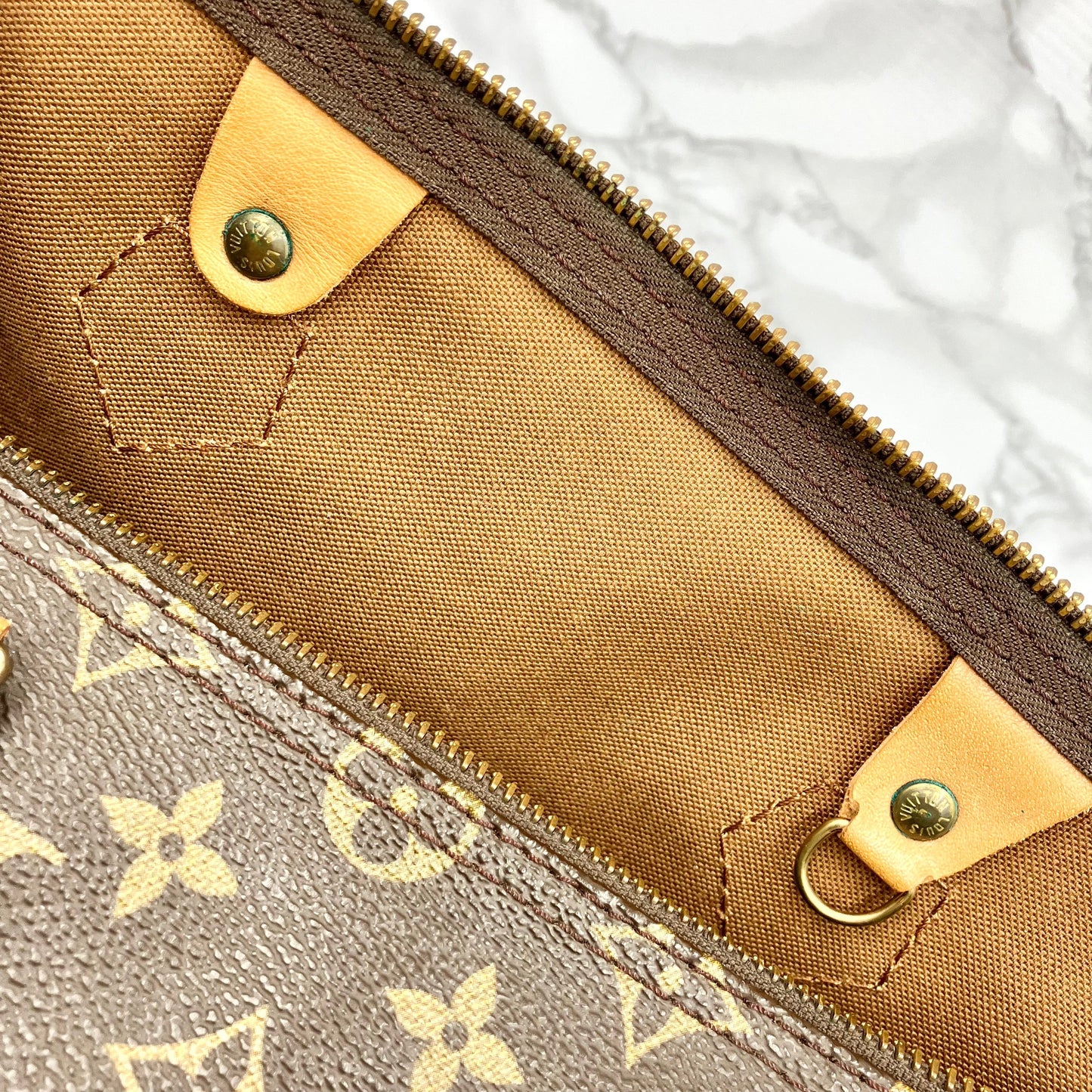 LOUIS VUITTON Monogram Speedy 35