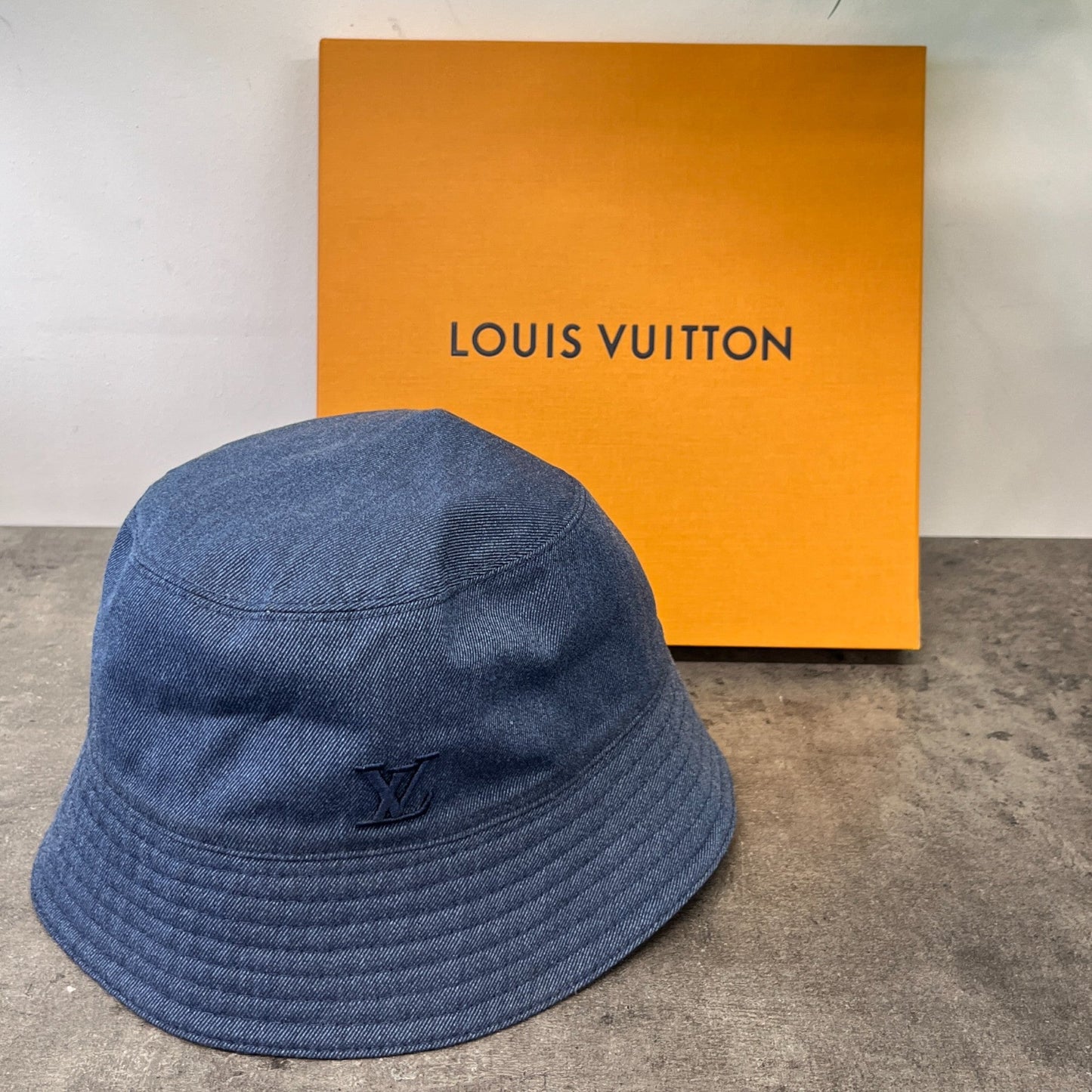 Men's Reversible Monogram Bucket Hat Black
