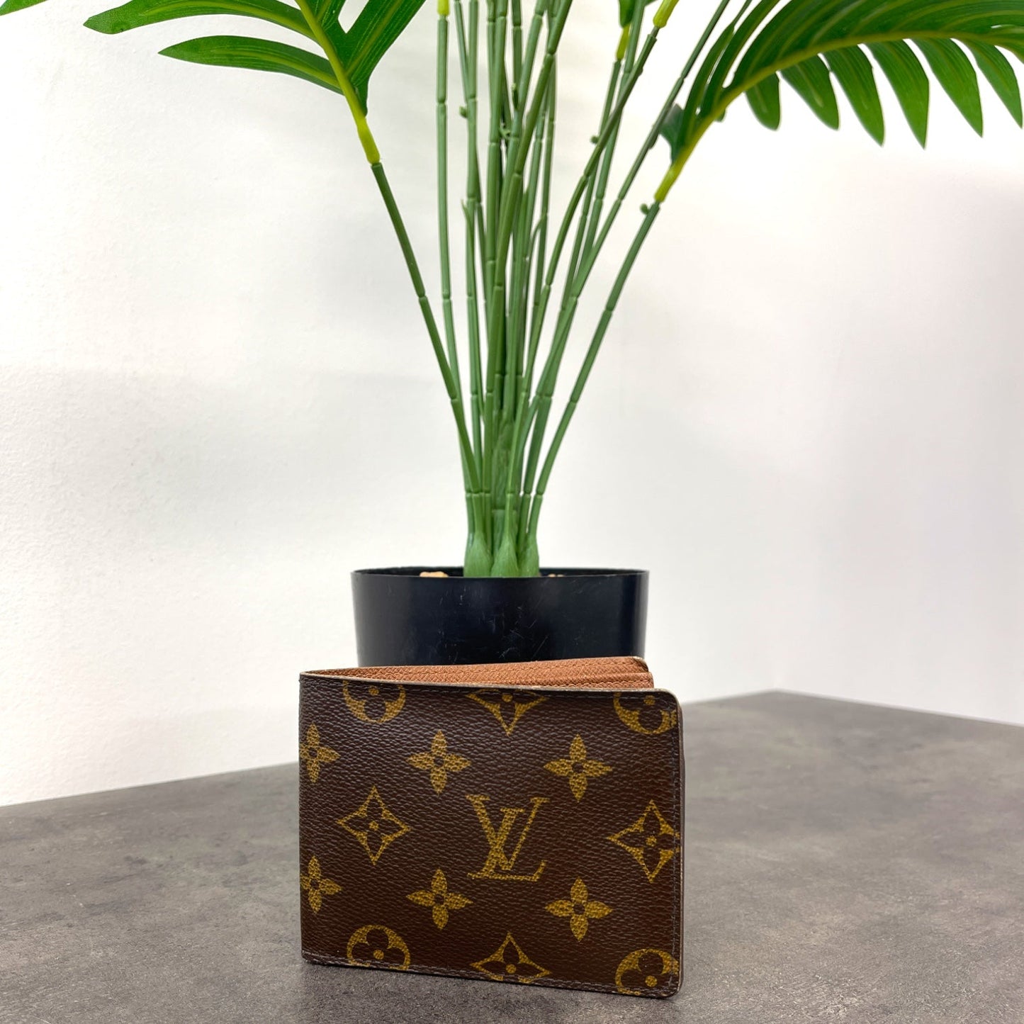 Men's Monogram Multiple Wallet Brown