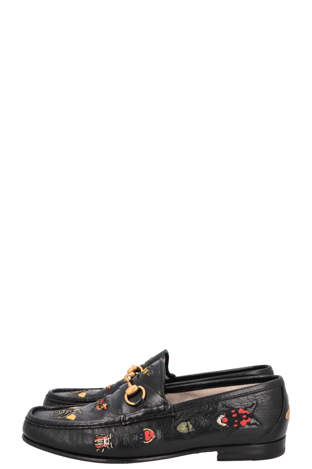 GUCCI Bugs 1835 Loafers Leather Black