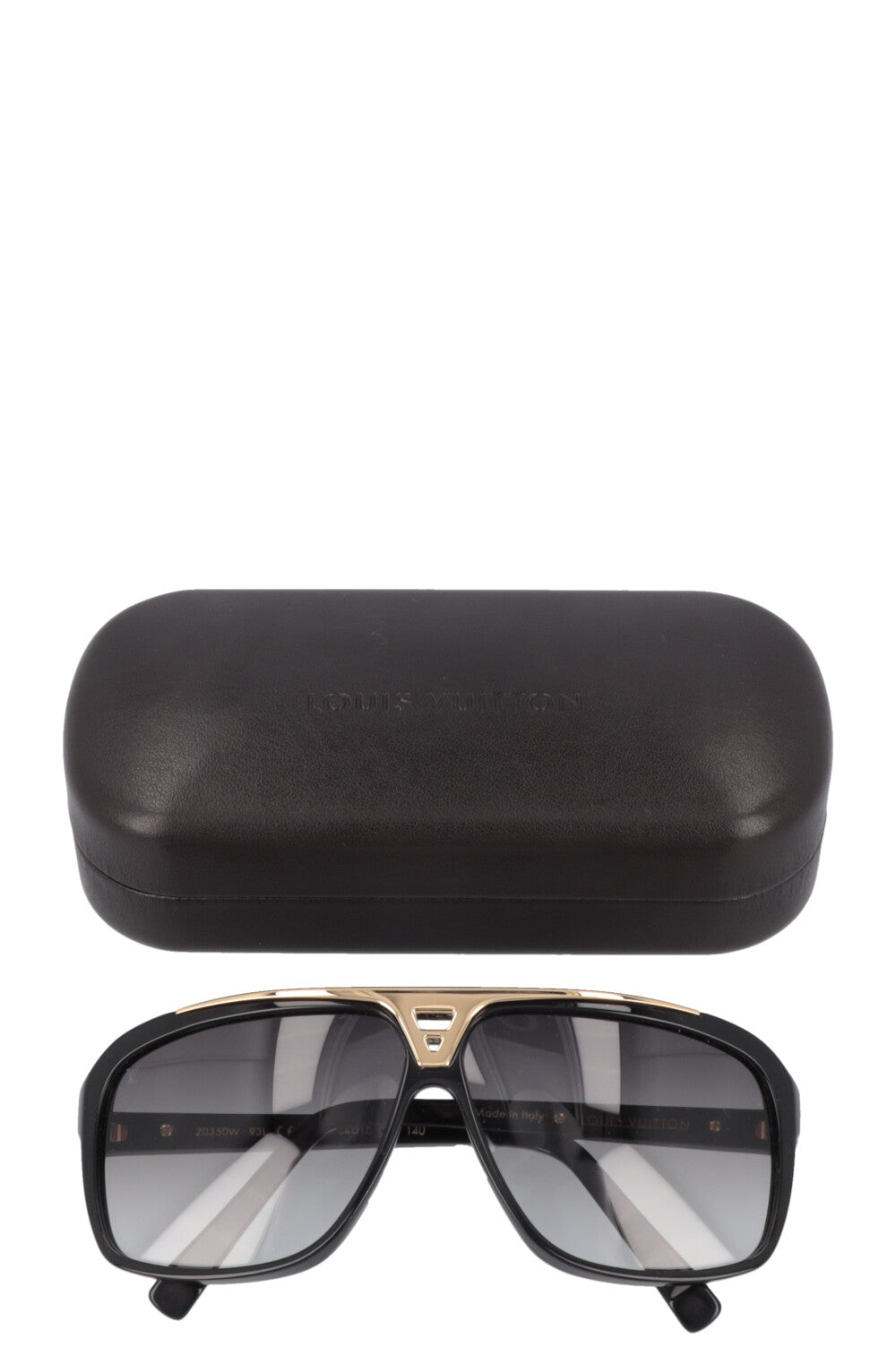 LOUIS VUITTON Z0350W Evidence Millionaire Sunglasses Black