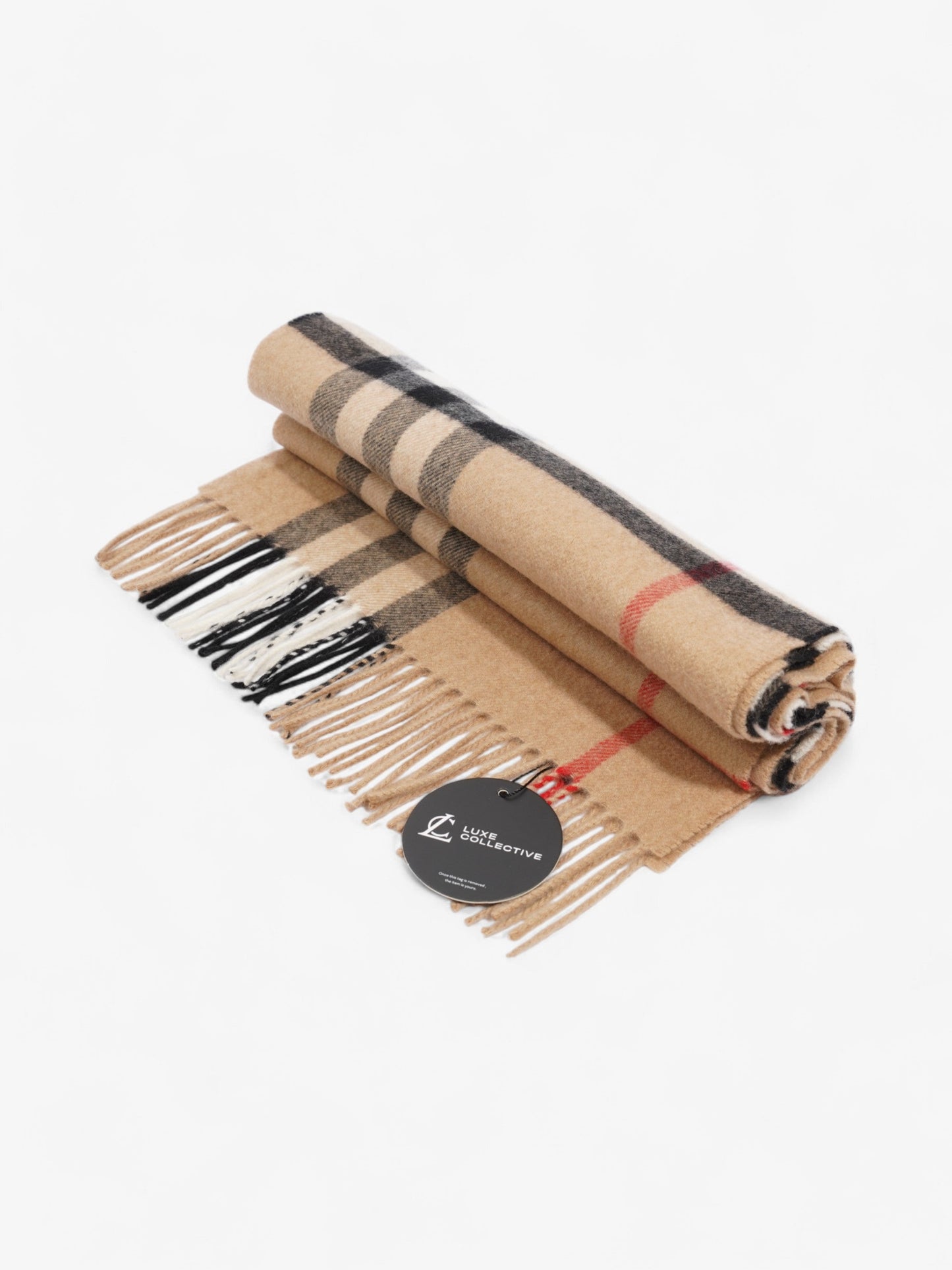Burberry Scarf Check Cashmere