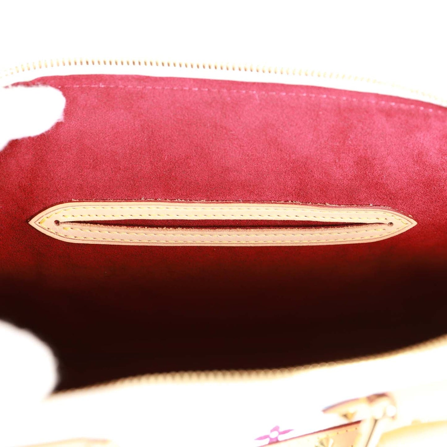 Louis Vuitton Vintage Monogram Multicolor White Alma
