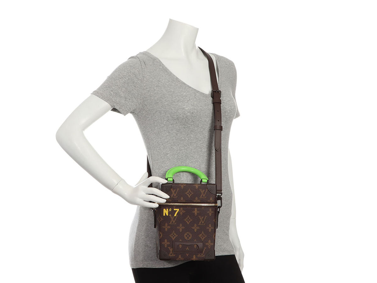 Louis Vuitton 2022 Monogram N°7 Vertical Box Trunk