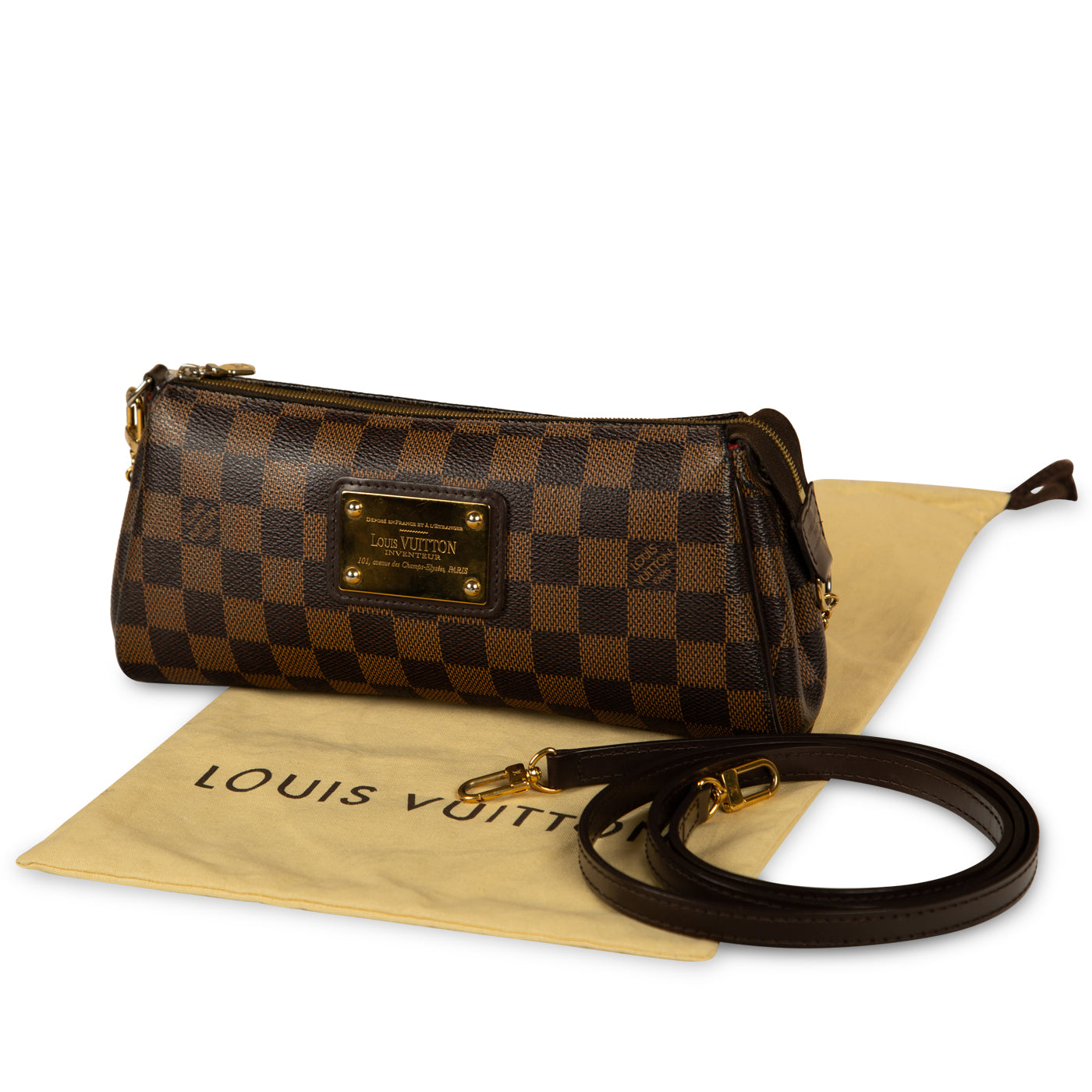 Louis Vuitton Eva Crossbody Bag - Damier Ebene