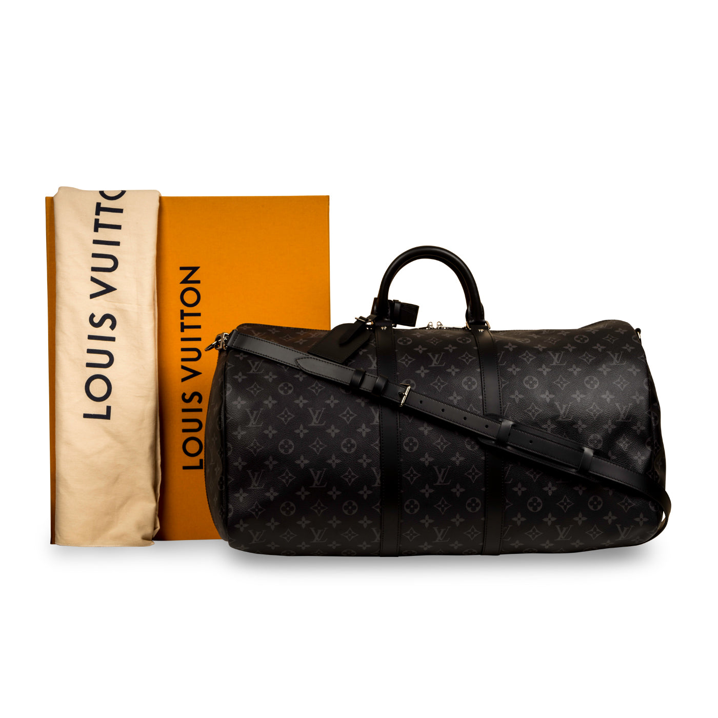 Louis Vuitton Keepall Bandoulière 55 - Monogram Eclipse