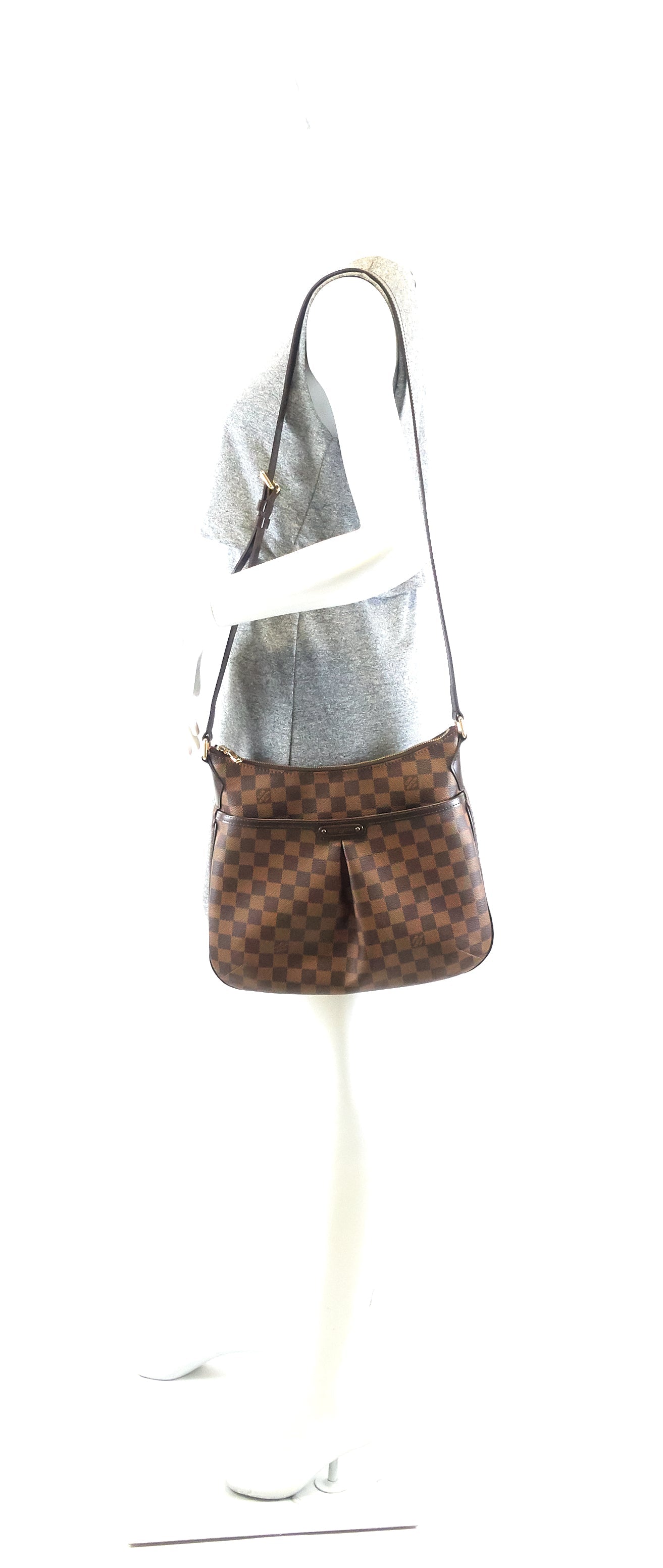 Louis Vuitto Bloomsbury PM Damier Ebene Canvas Bag