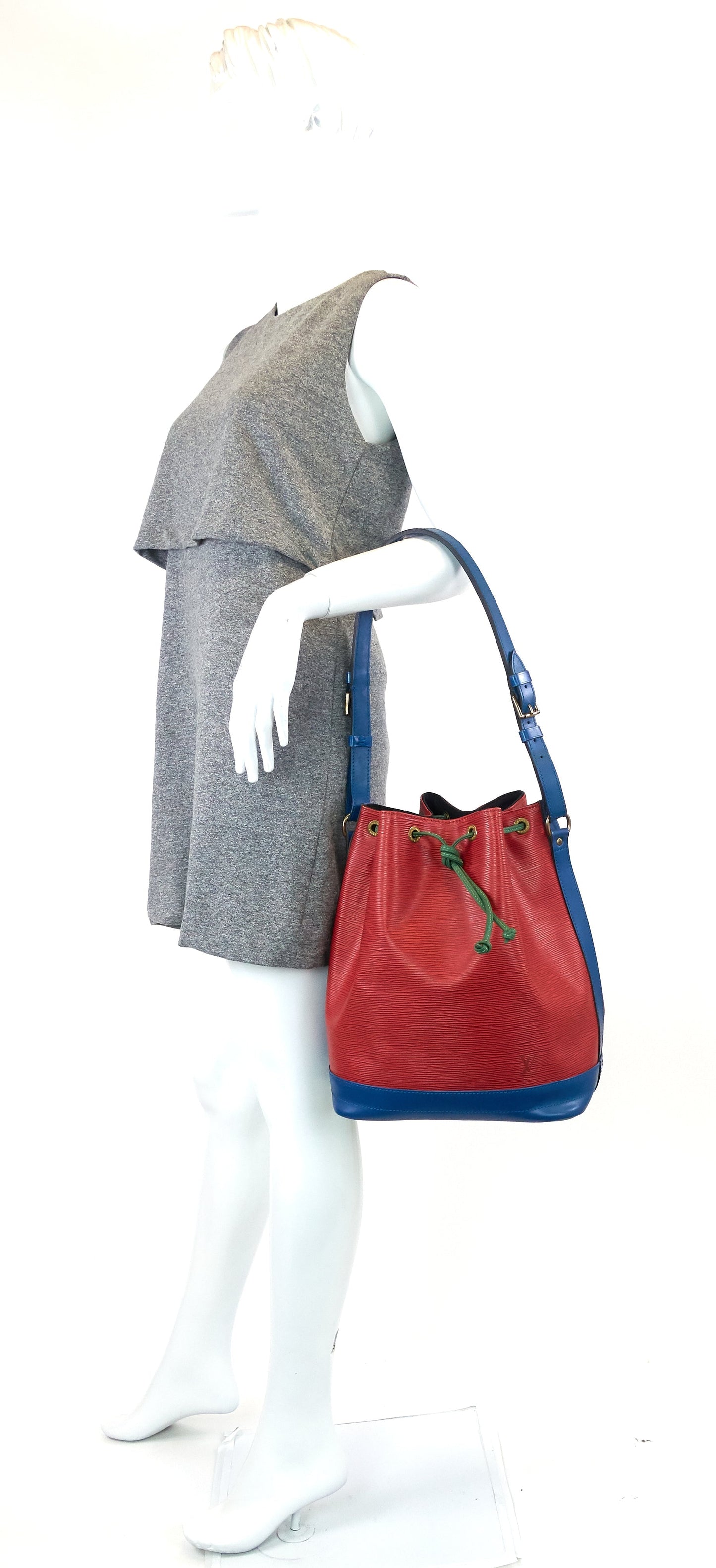 Louis Vuitto Noé Large Multicolor Epi Leather Bag