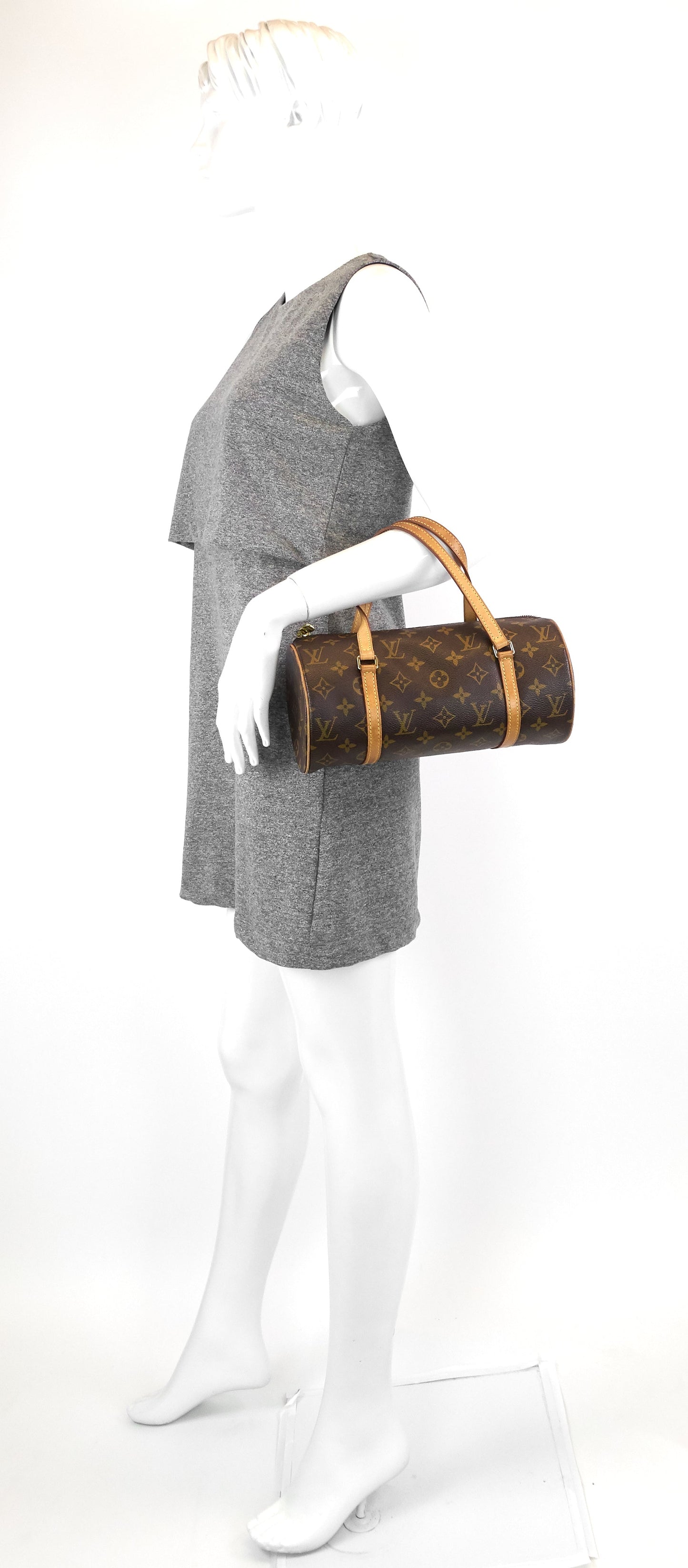 Louis Vuitto Papillon 26 Monogram Canvas Bag