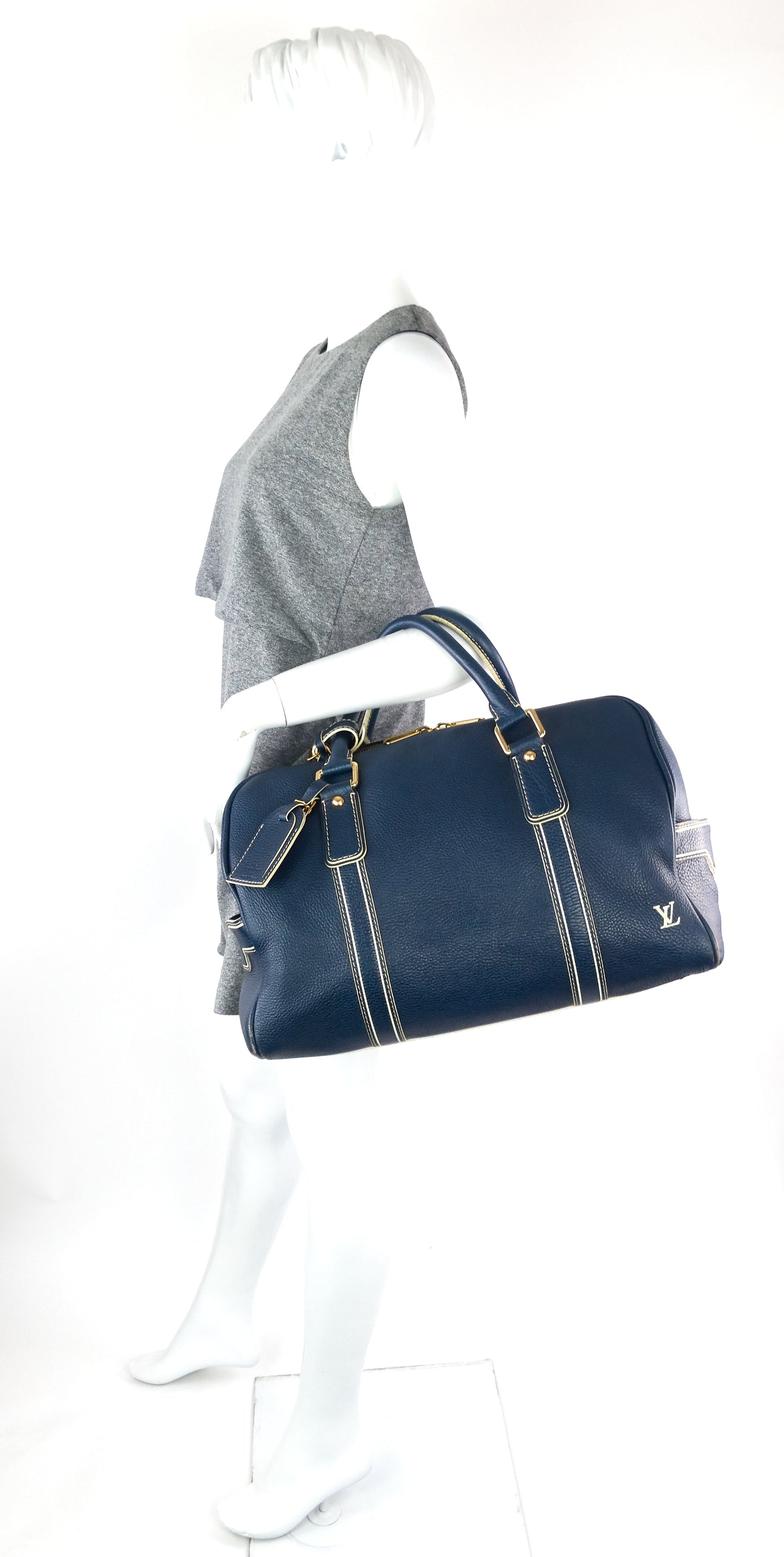 Louis Vuitto Carryall Tobago Leather Bag