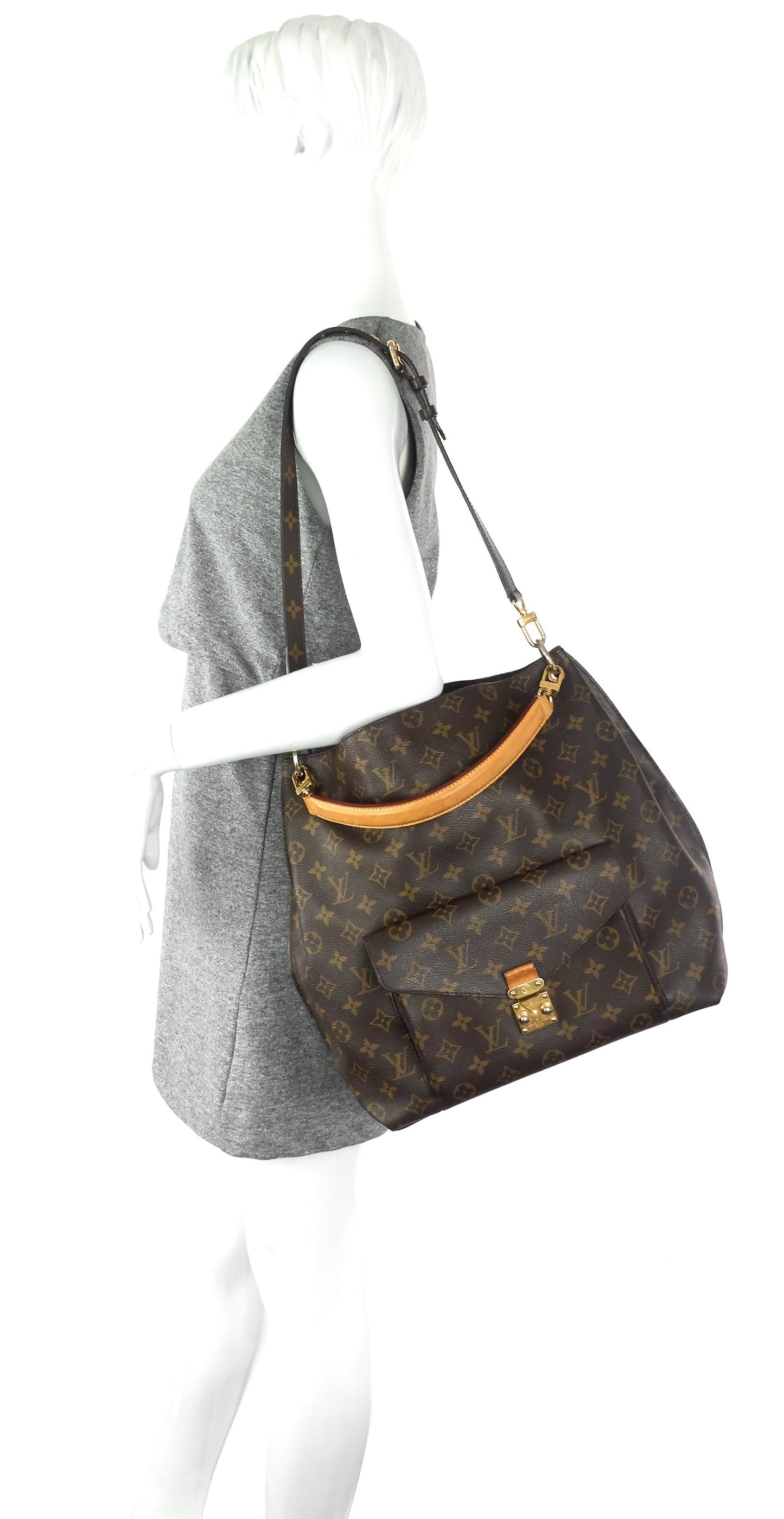 Louis Vuitto Métis Monogram Canvas Hobo Bag
