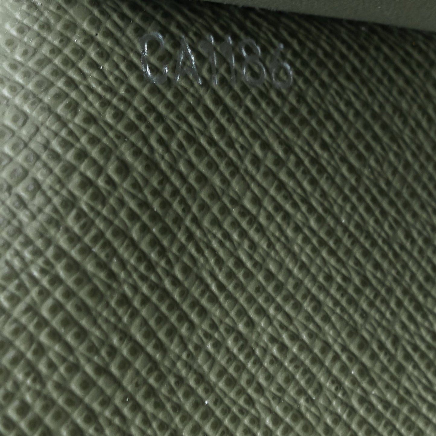 Louis Vuitto Brazza Green Epi Leather Wallet