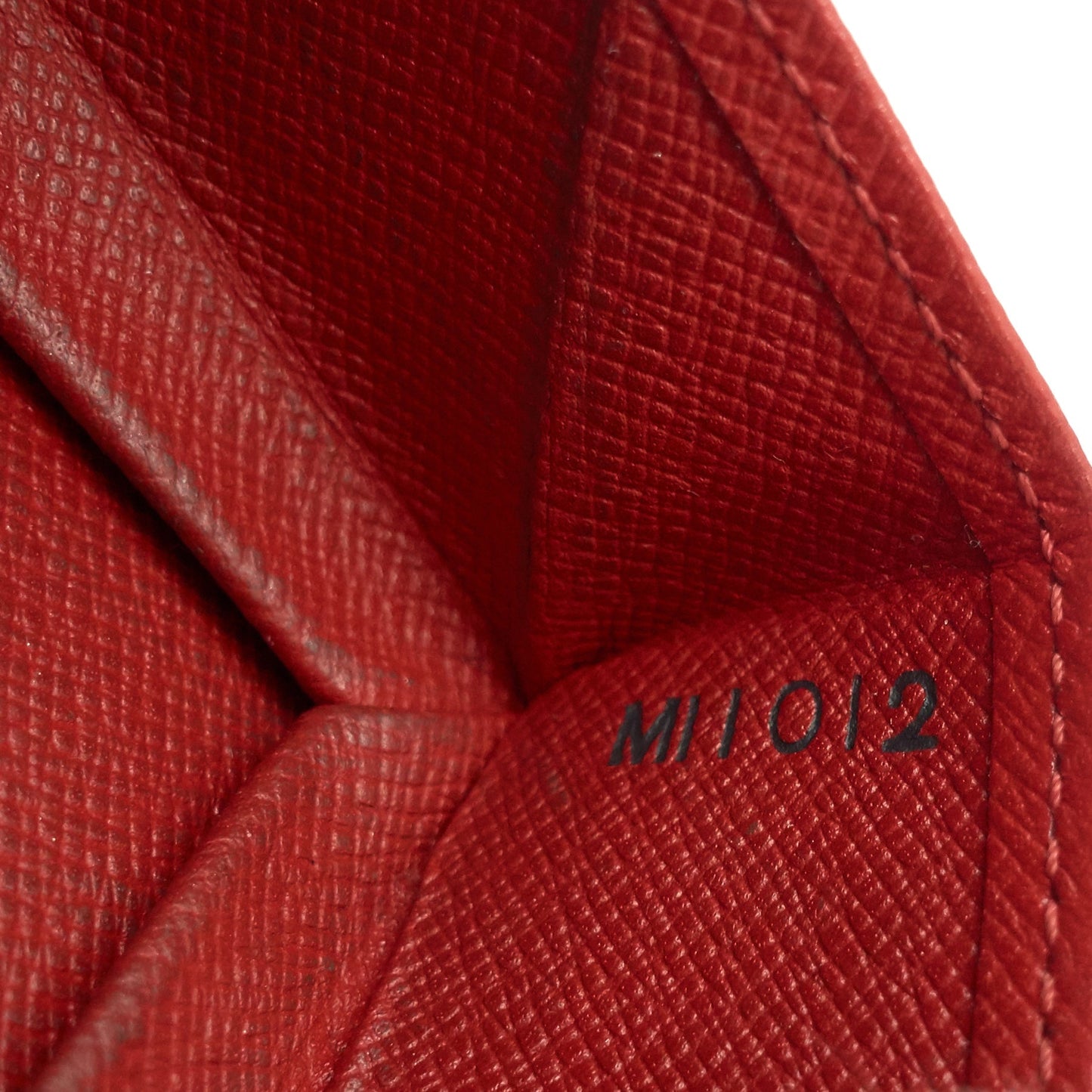 Louis Vuitto Square Epi Leather Coin Pouch