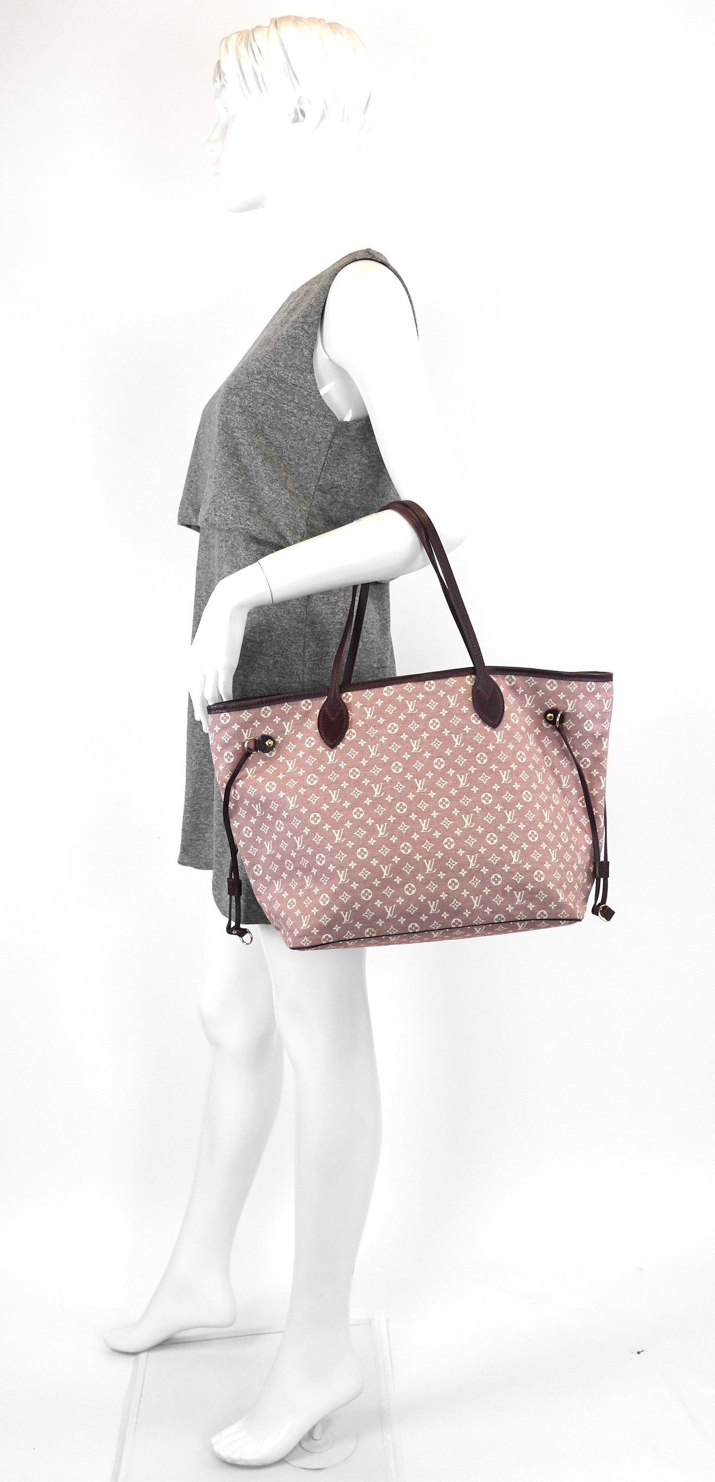 Louis Vuitto Neverfull MM Monogram Idylle Canvas Bag