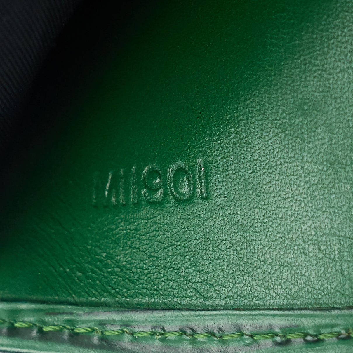 Louis Vuitto Marco Green Epi Leather Bifold Wallet