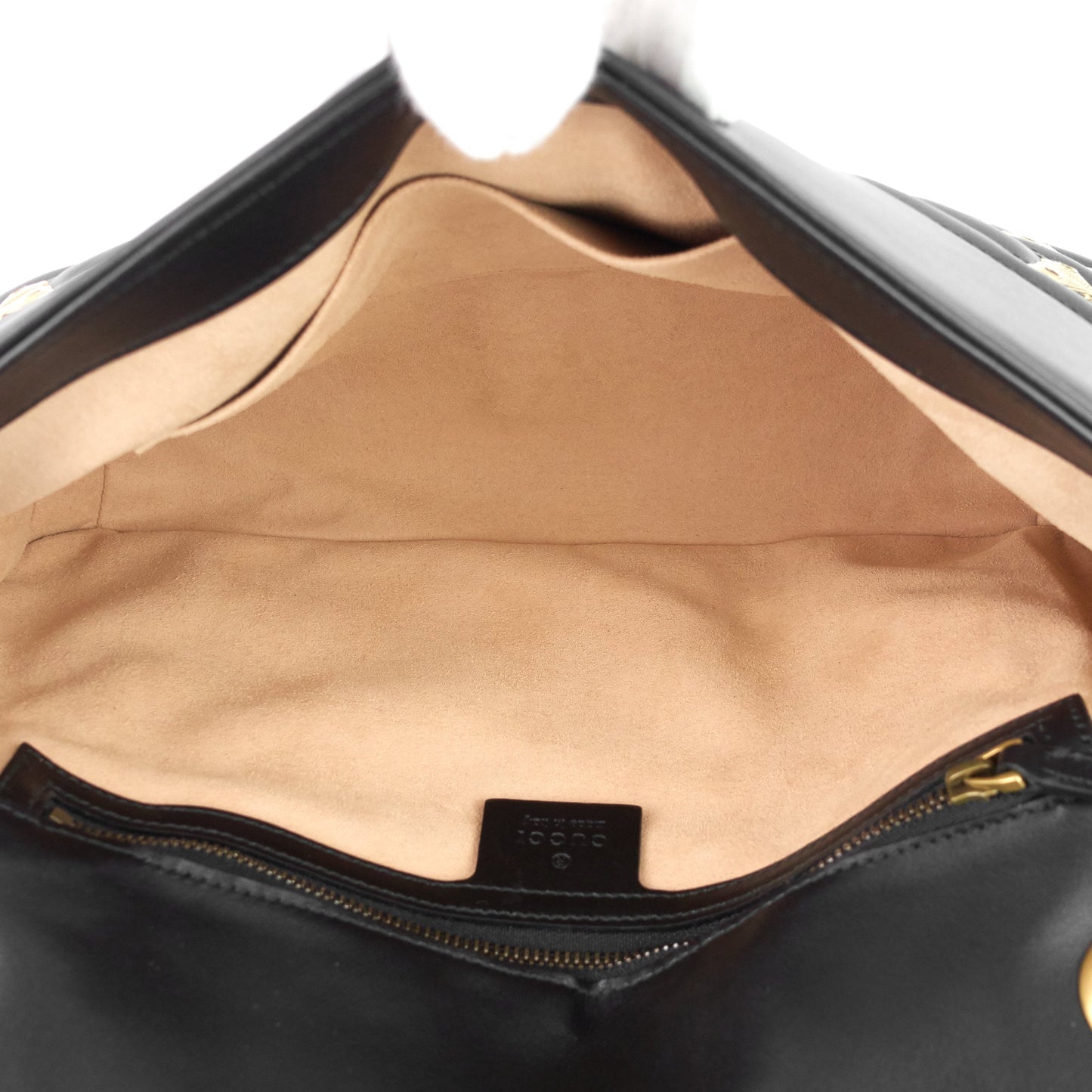 Gucci GG Marmont Medium Insects Matelassé Leather Bag
