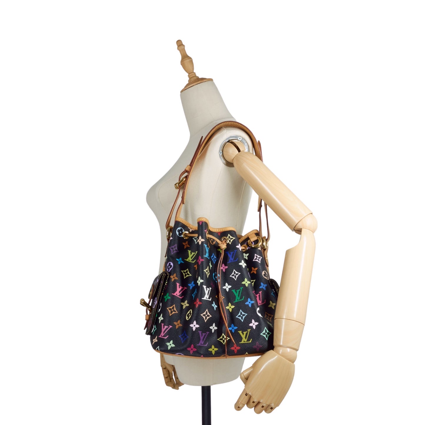 Louis Vuitto Petit Noe Multicolore Canvas Bag