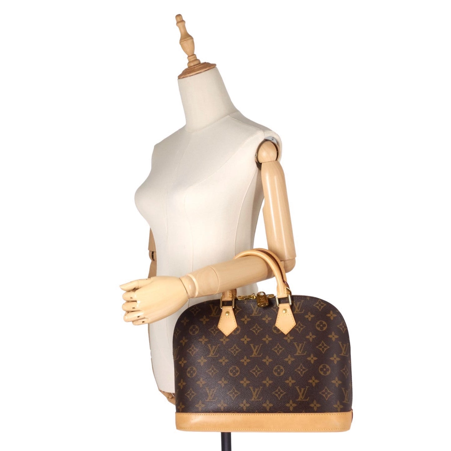 Louis Vuitto Alma PM Monogram Canvas Handbag