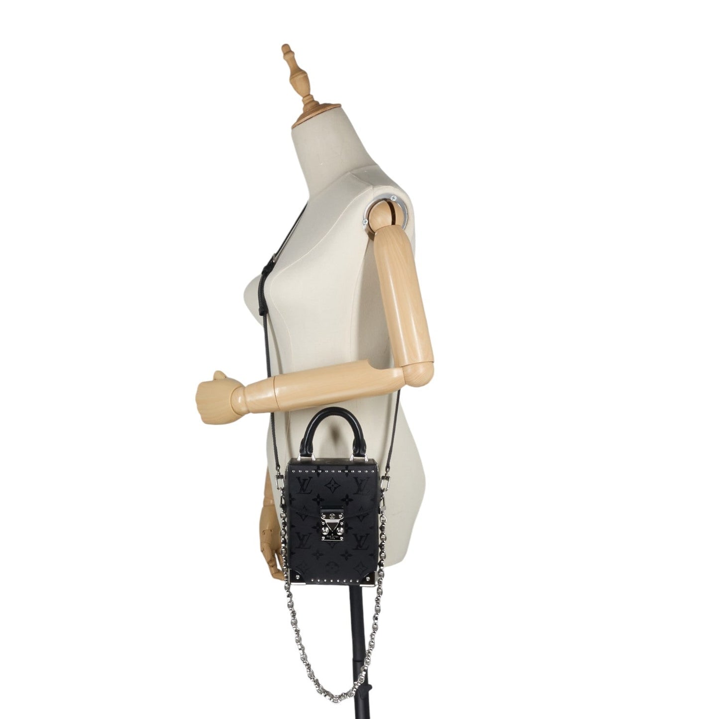 Louis Vuitto Monogram Calfskin Camera Box Bag