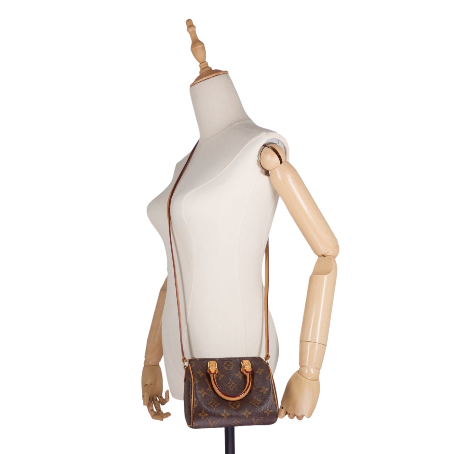 Louis Vuitto Speedy Nano Monogram Canvas Bag