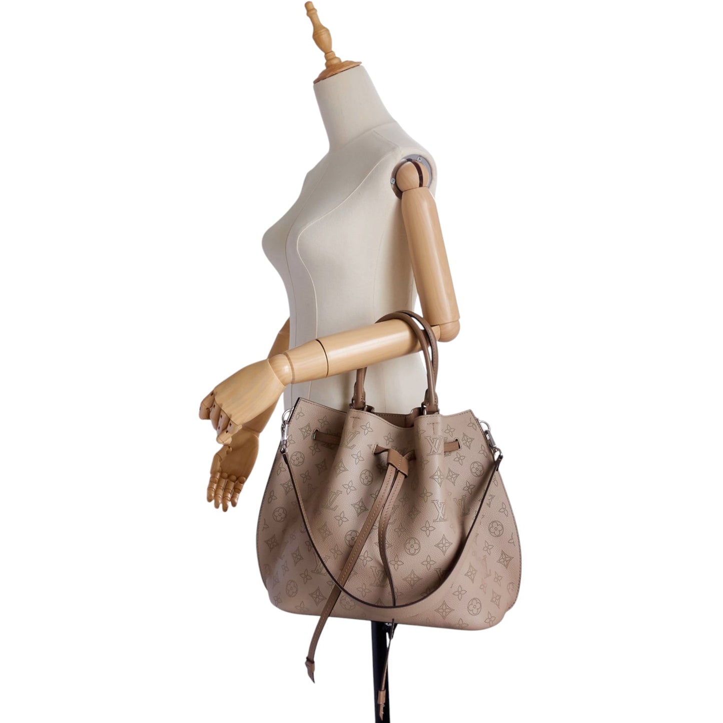 Louis Vuitto Perforated Monogram Girolata with Pouch