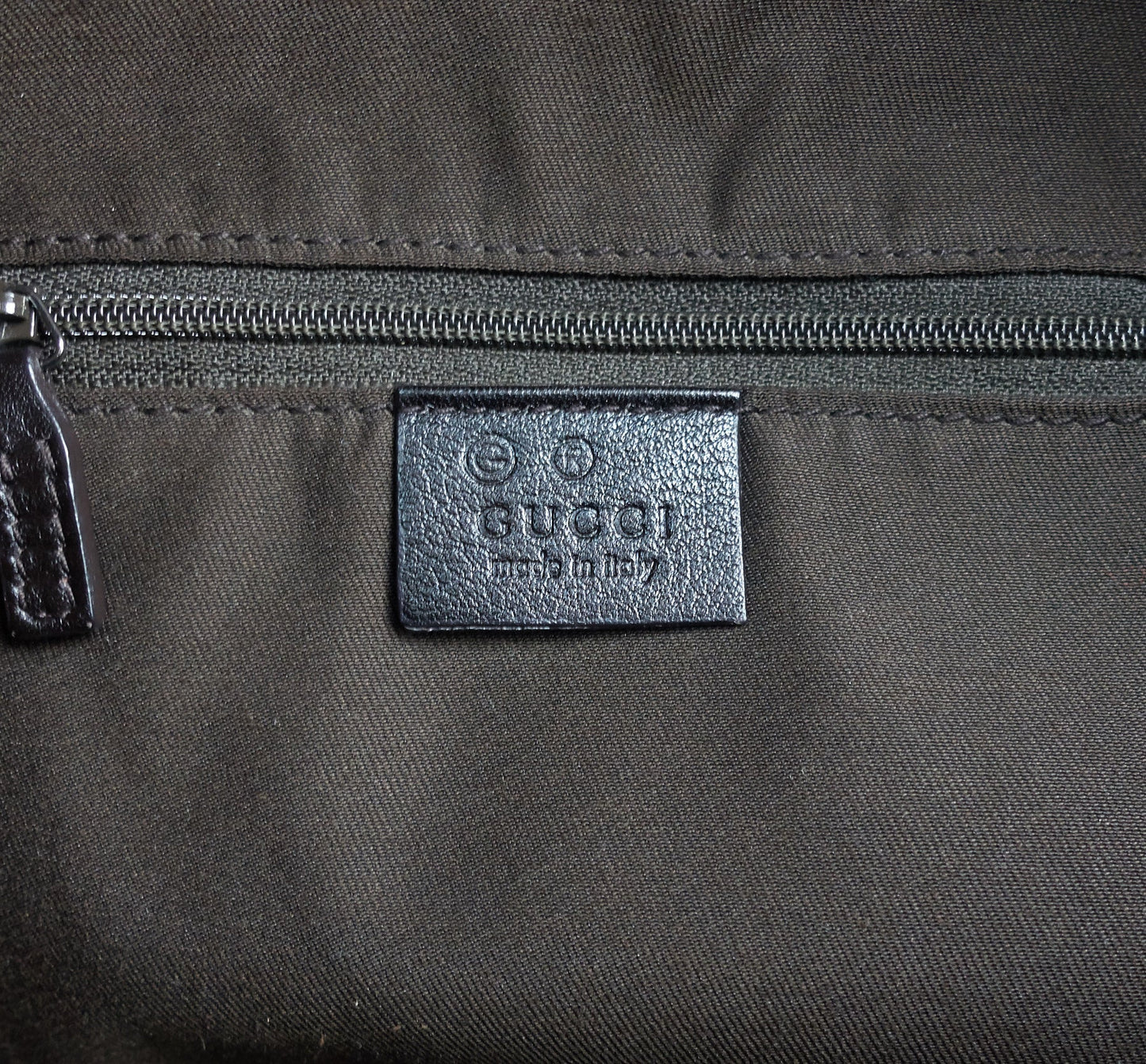 Gucci Monogram Nylon Hobo Bag