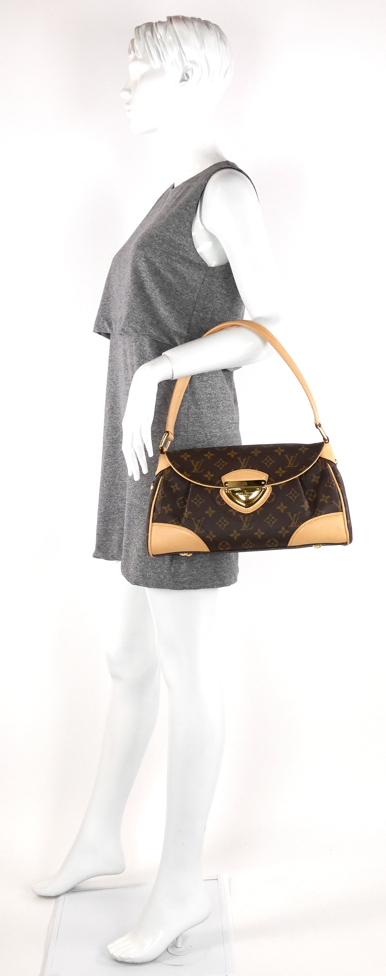 Louis Vuitto Beverly MM Monogram Canvas Bag