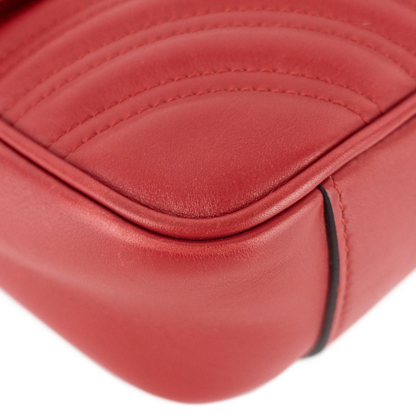 Gucci GG Marmont Small Matelassé Calfskin Leather Shoulder Bag