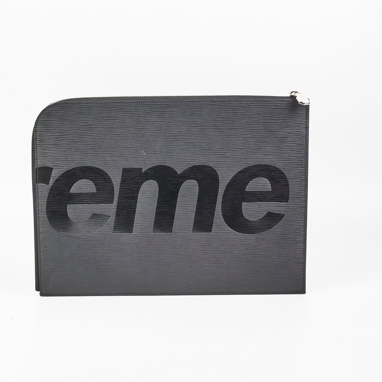 Louis Vuitton X Supreme Pouch Epi Black