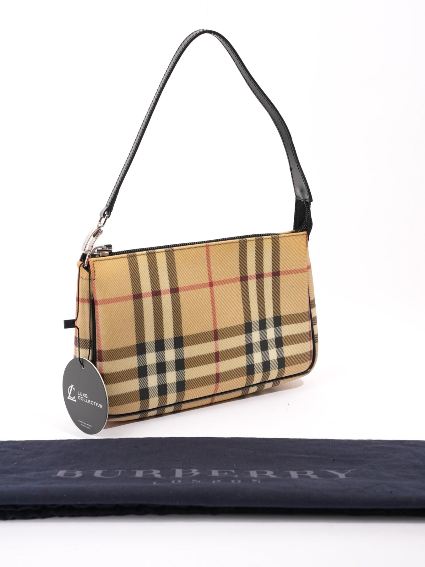 Burberry Pochette Nova Check PVC