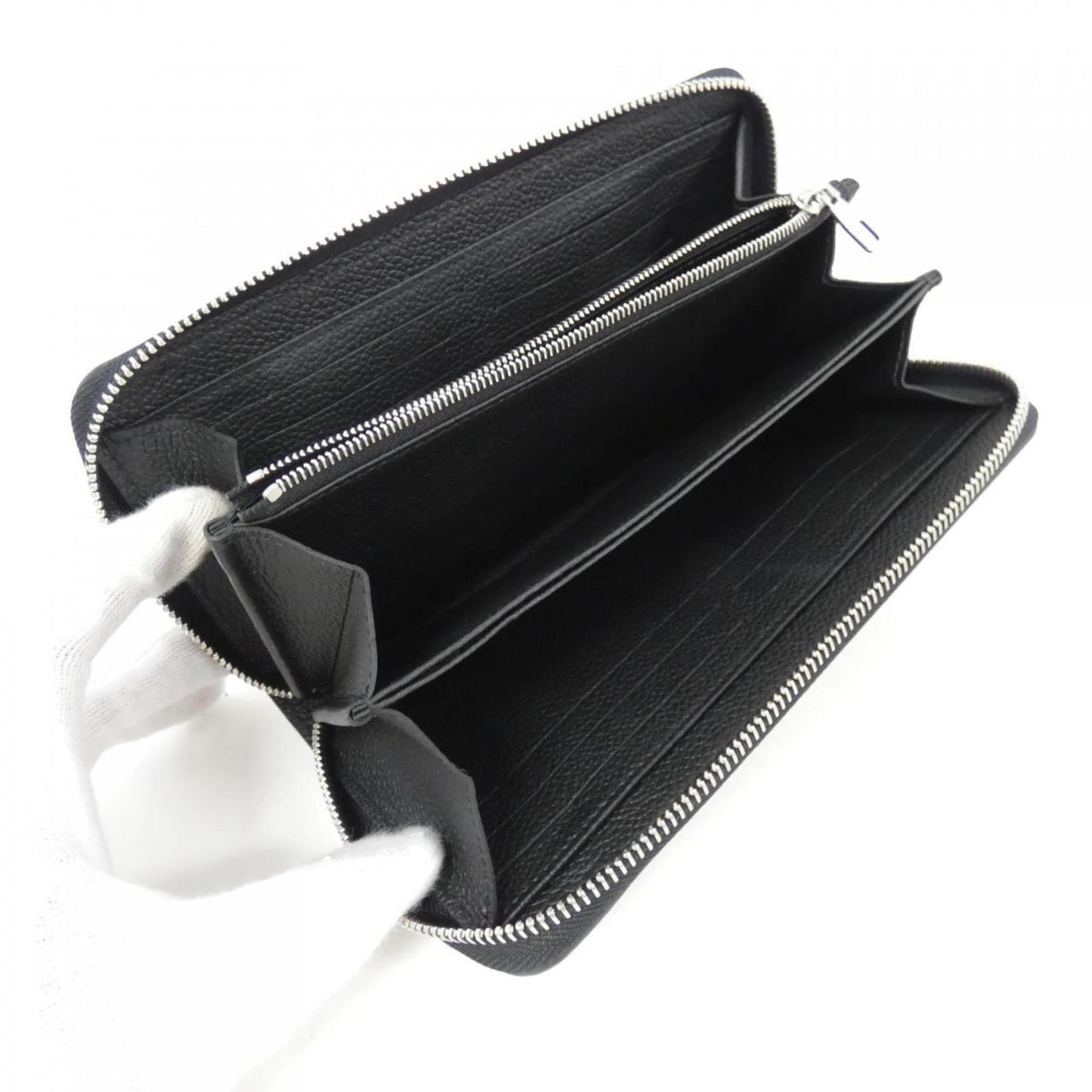 Luxury Canvas Zippy Wallet with Dust Bag