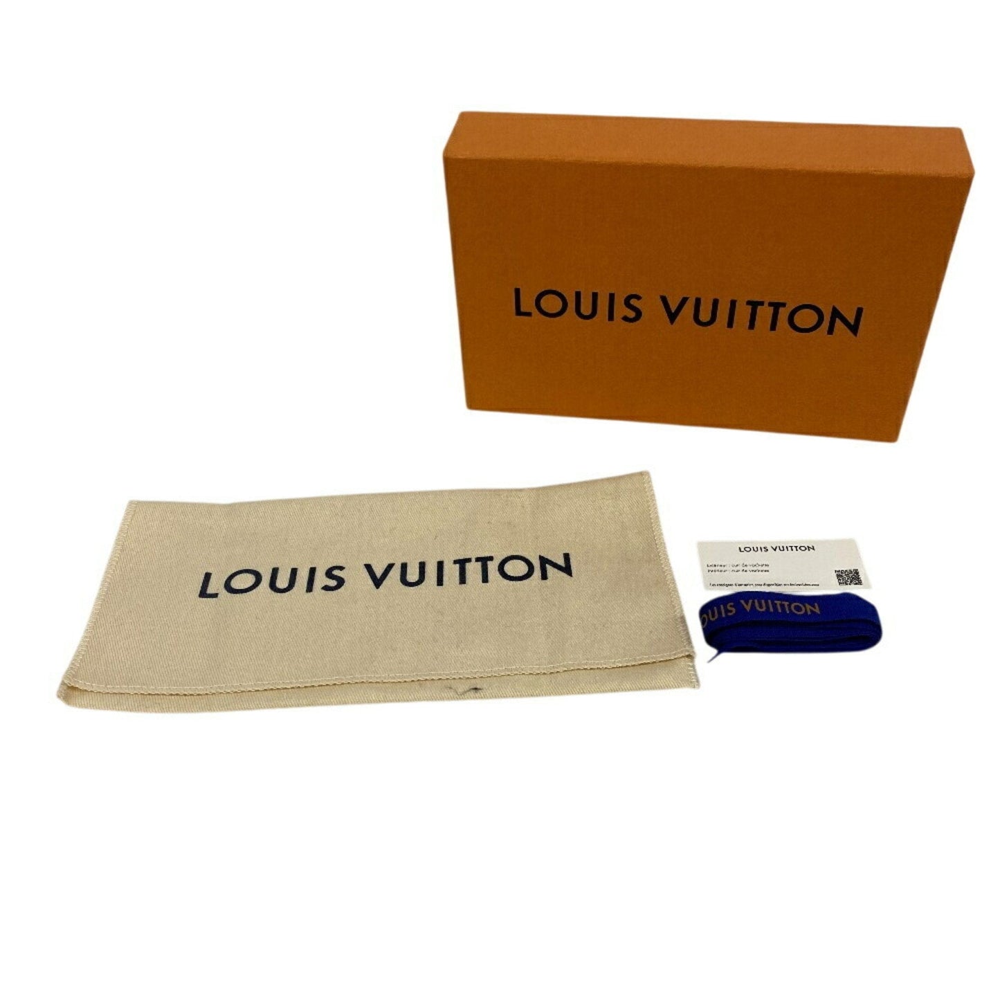 Luxurious Leather Wallet with Box and Dust Bag