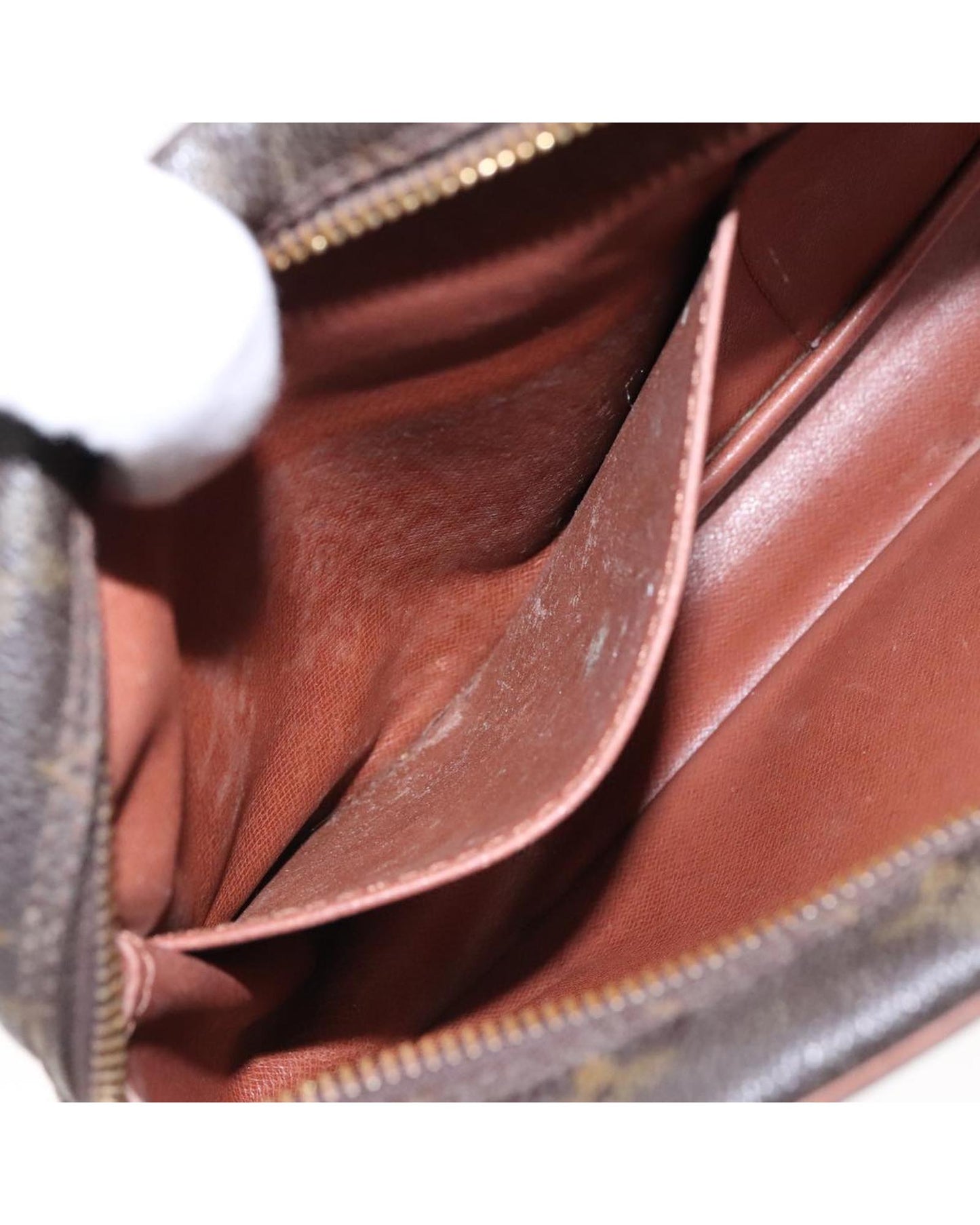 Monogram Compiegne 28 Clutch Bag with LV Design