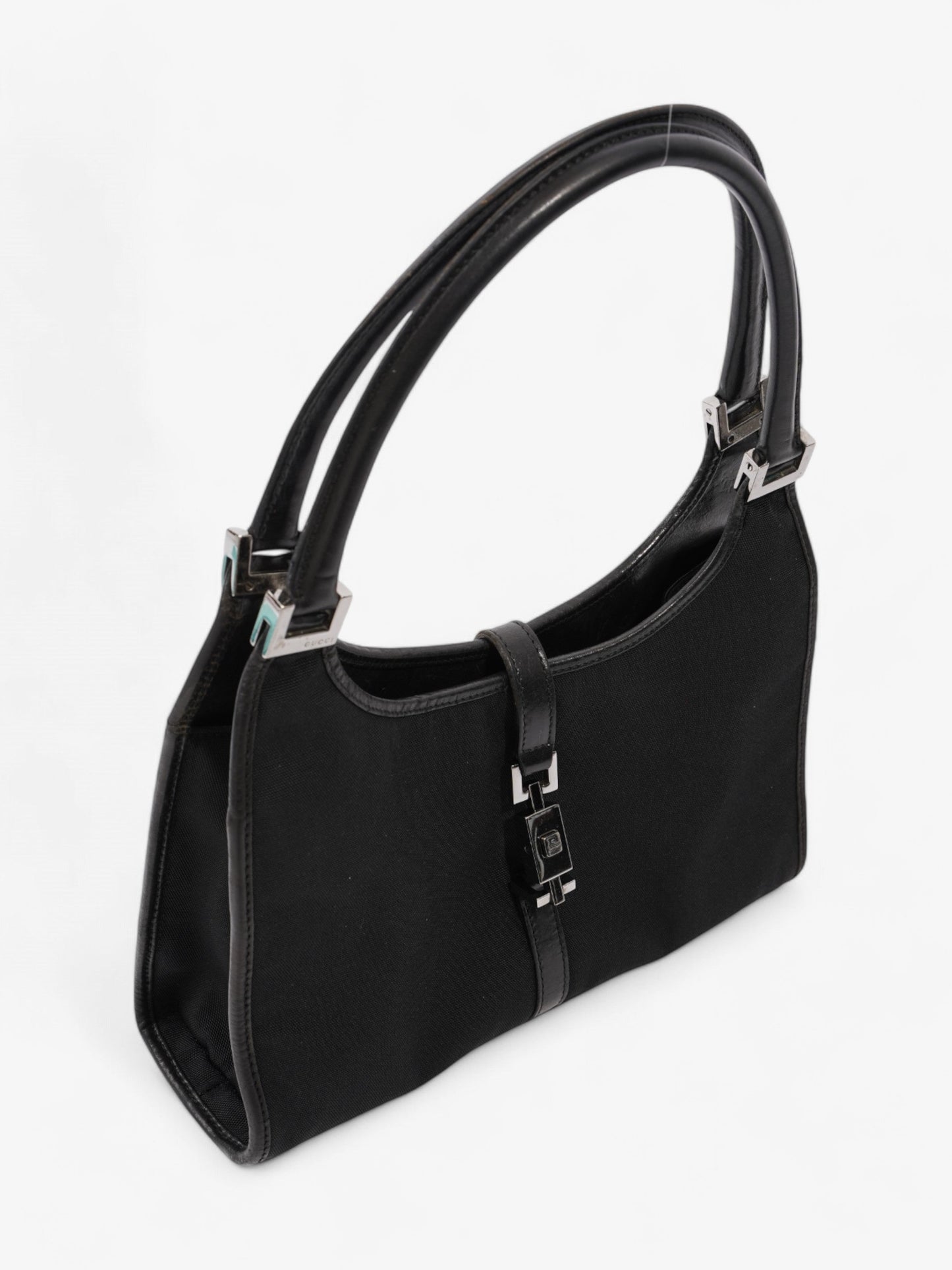Gucci Jackie Black Canvas