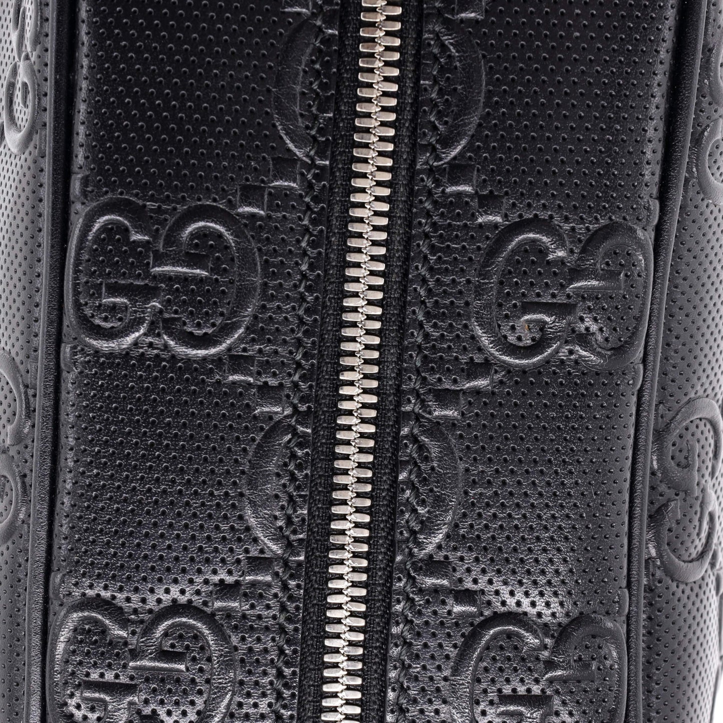 Trunk Shoulder Bag GG Embossed Leather