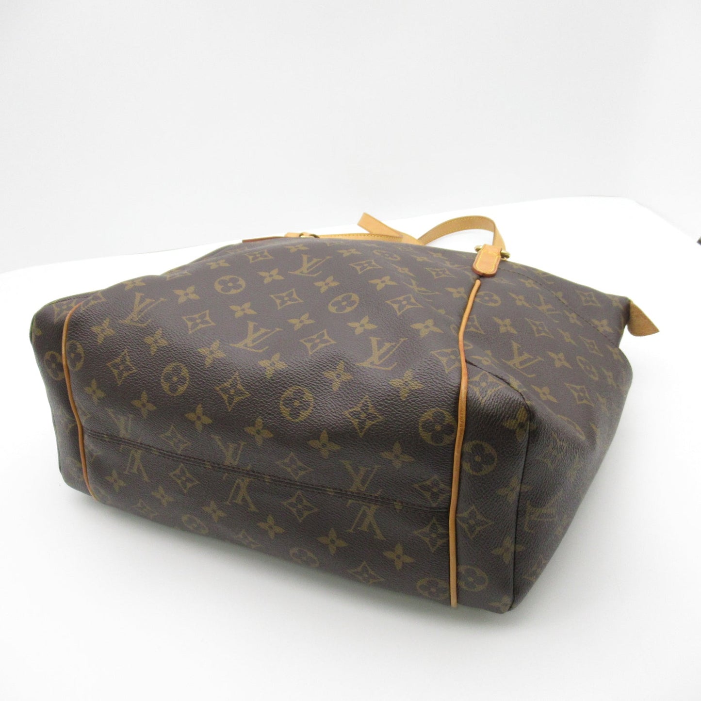 Louis Vuitton Louis Vuitton MM Tote Bag PVC Coated Canvas Monogram Brown M56689