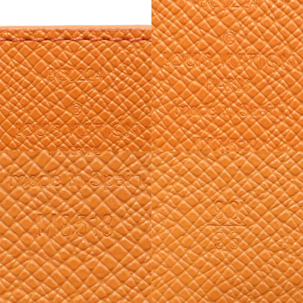 Louis Vuitton LV Initial 40MM Reverseible M8518U Orange Silver 90/36 108cm Women Box Bag