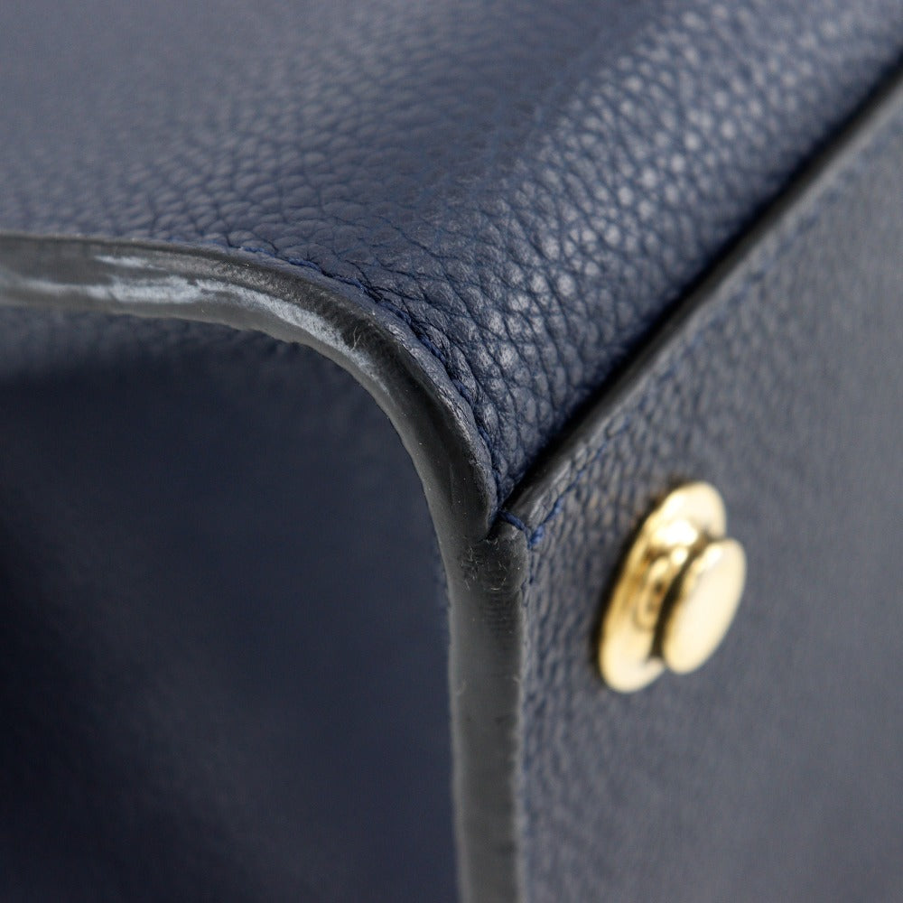 Louis Vuitton Taurillon City Steamer Leather Shoulder Bag