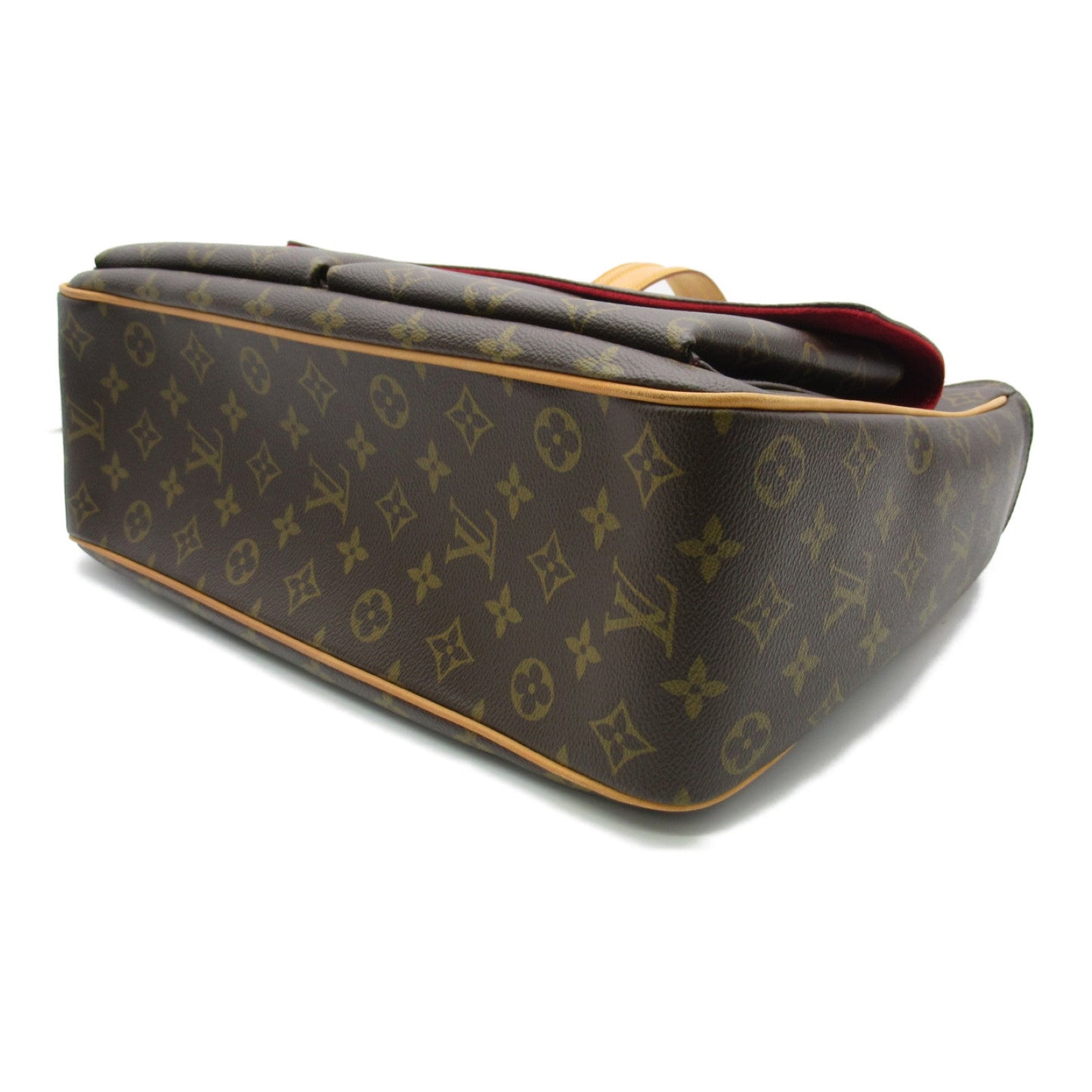 Louis Vuitton Multiple City Handbag PVC Coated Canvas Monogram Brown M51162