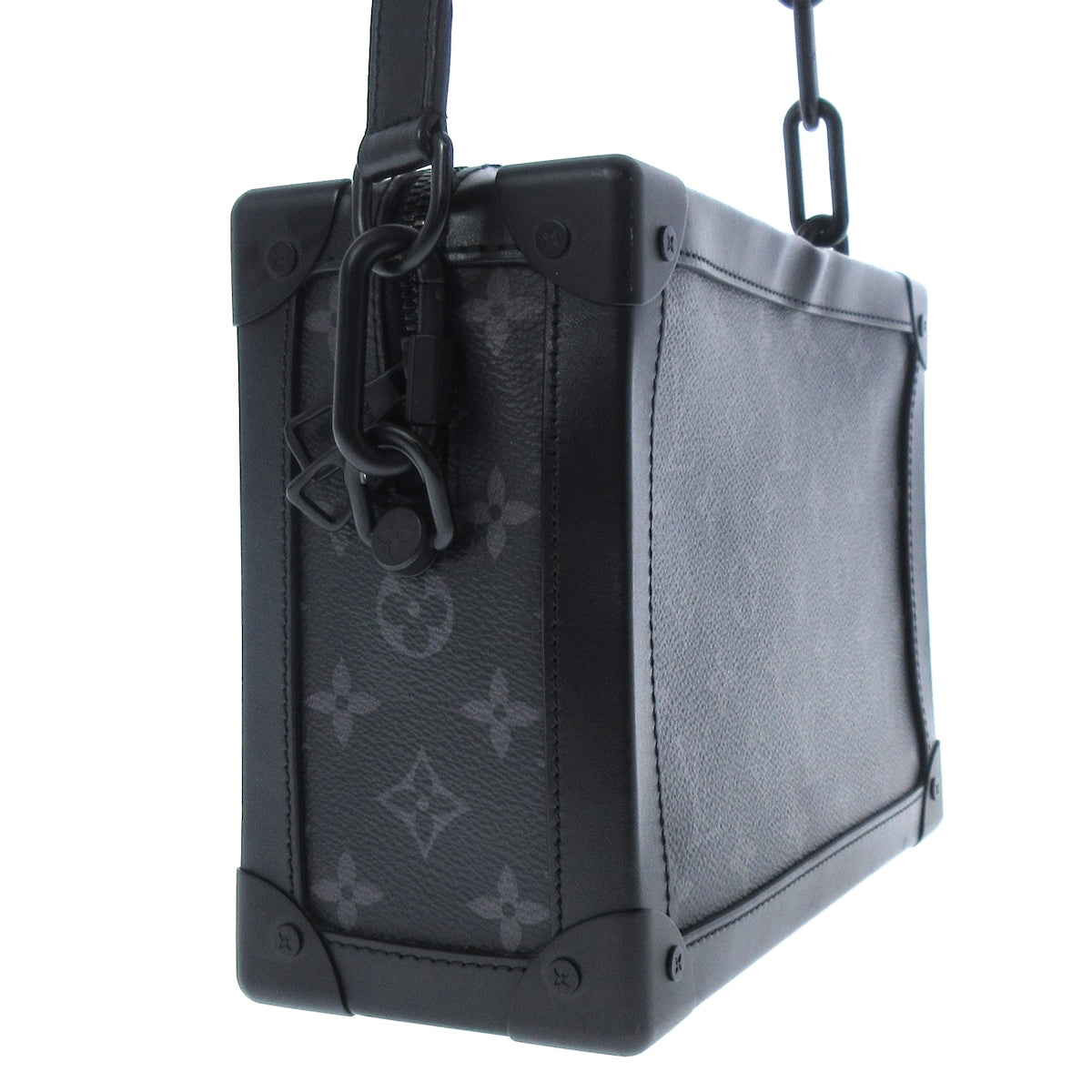Louis Vuitton Soft Trunk Canvas Shoulder Bag ()