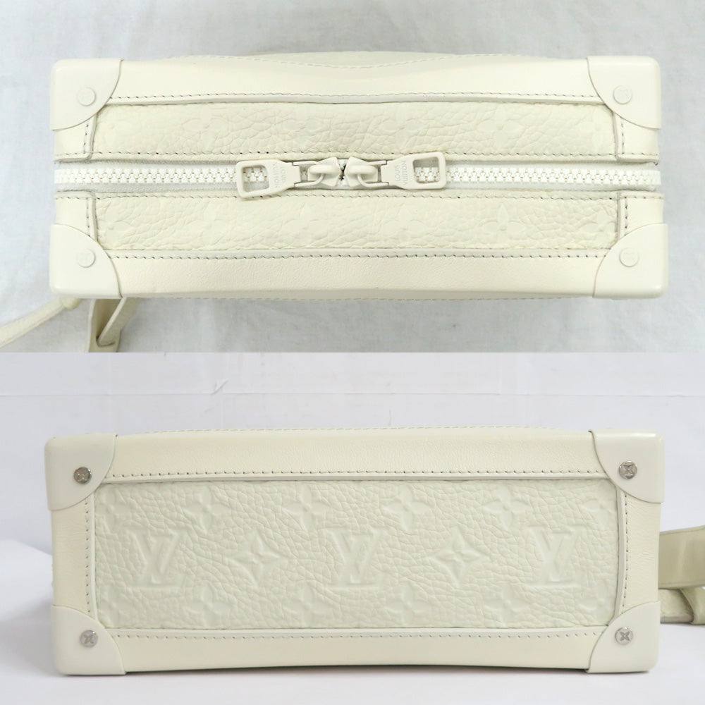 Louis Vuitton M53287 Monogram Shoulder Bag 2019AW Bronze White Leather Virgin Blonde Mens Unisex