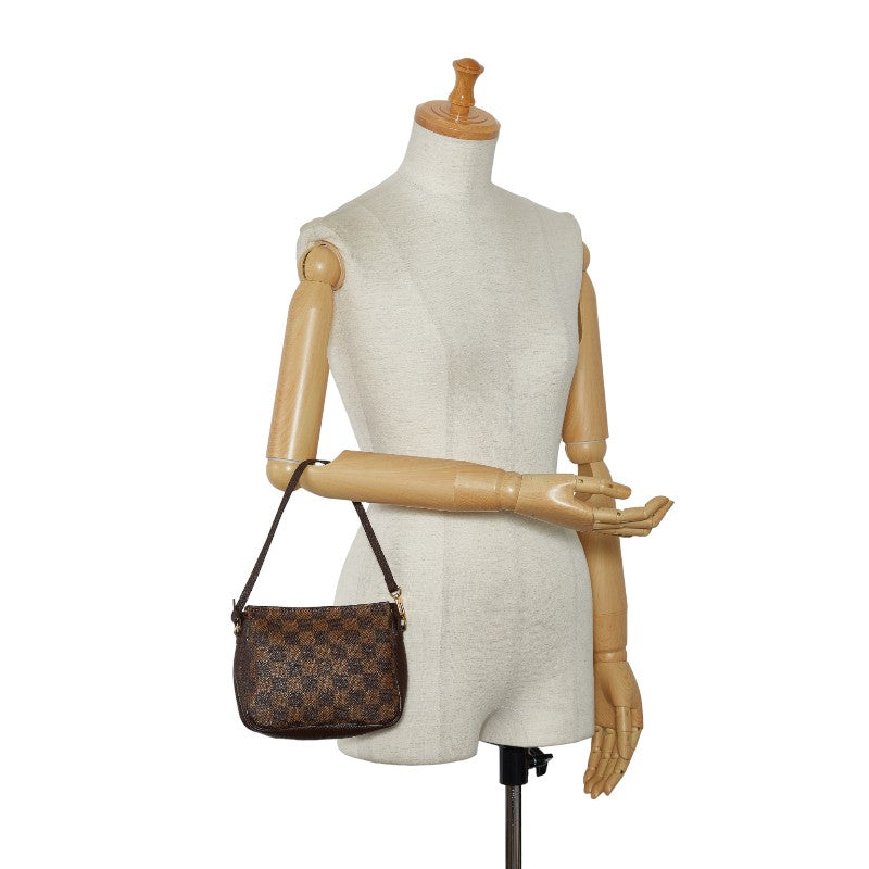 Louis Vuitton Damier Toulouse Accessory Pouch N51982 Brown PVC Leather Louis Vuitton