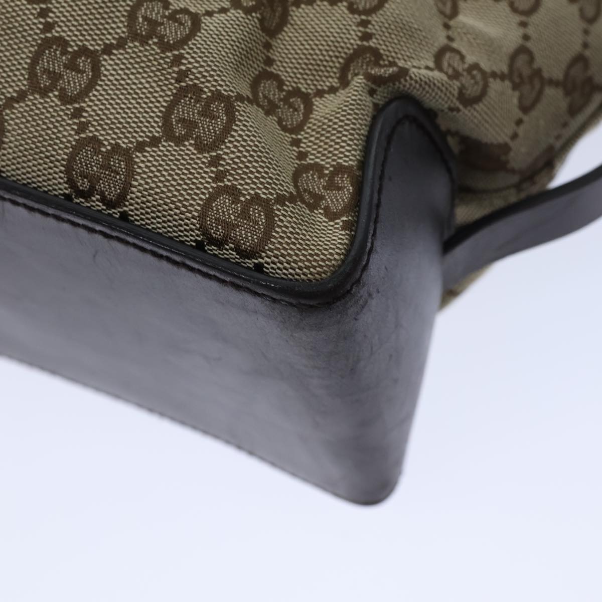 GUCCI GG Canvas Hand Bag Beige 106251 ac2965