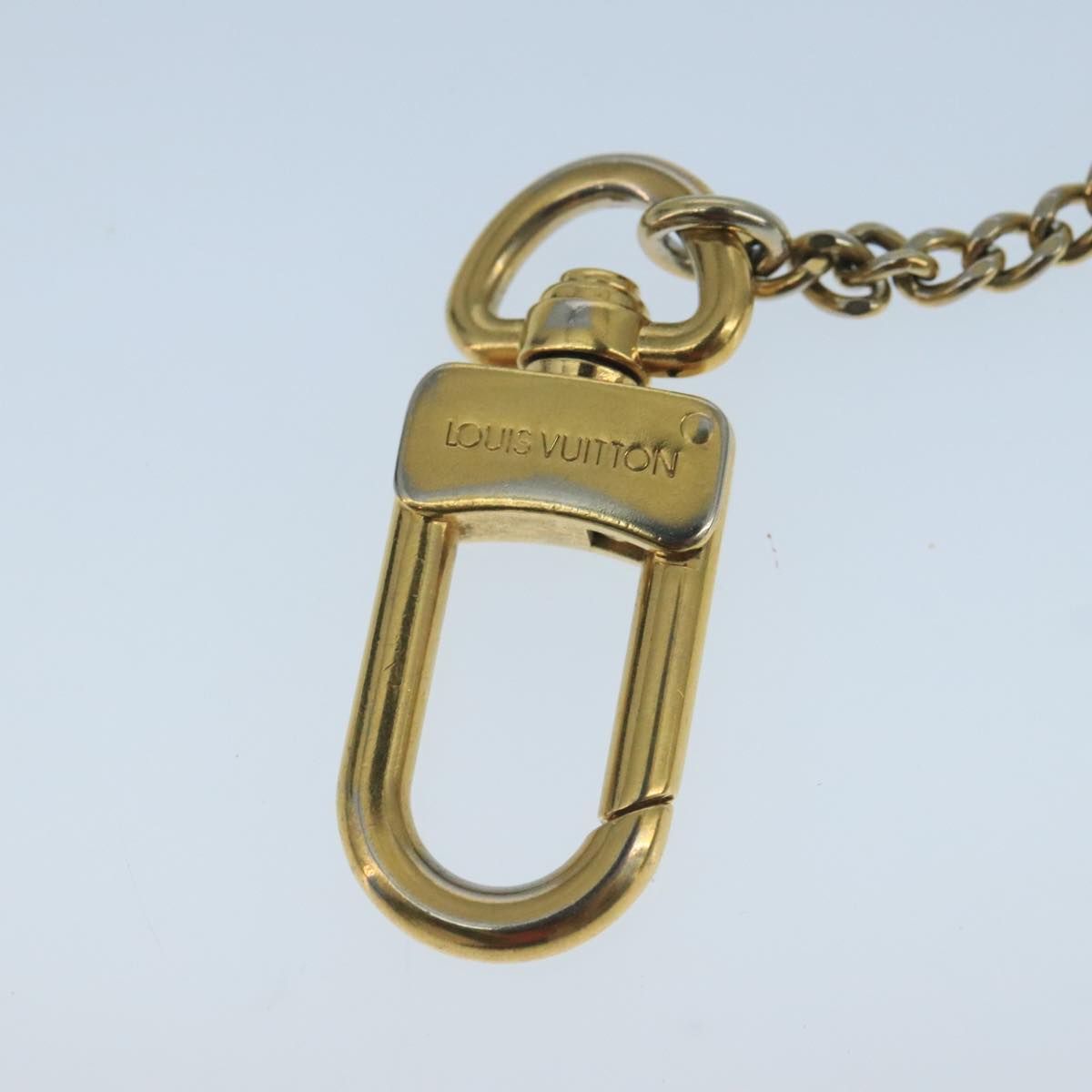 LOUIS VUITTON Chainne Anneau Cles Key Ring Gold Tone M58021 LV ac3419