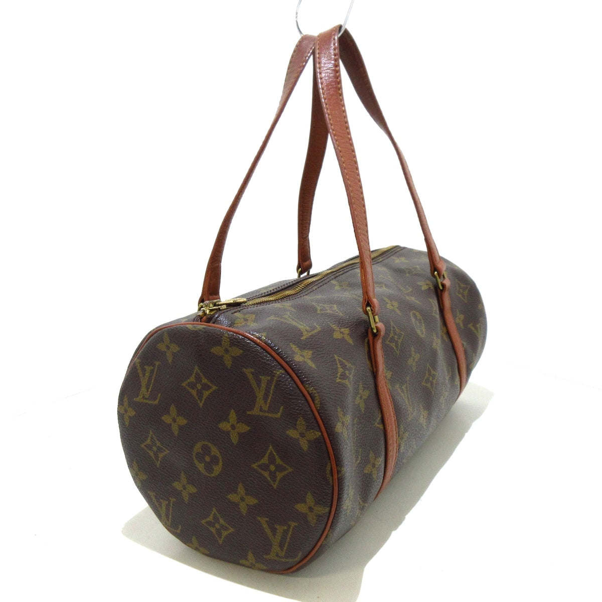 Louis Vuitton Papillon Canvas Shoulder Bag ()