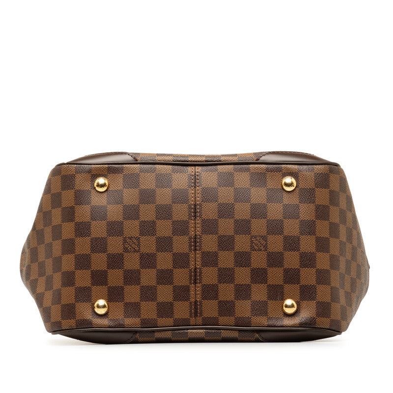 Louis Vuitton Verona MM Shoulder Bag N41118 Brown PVC Leather Louis Vuitton