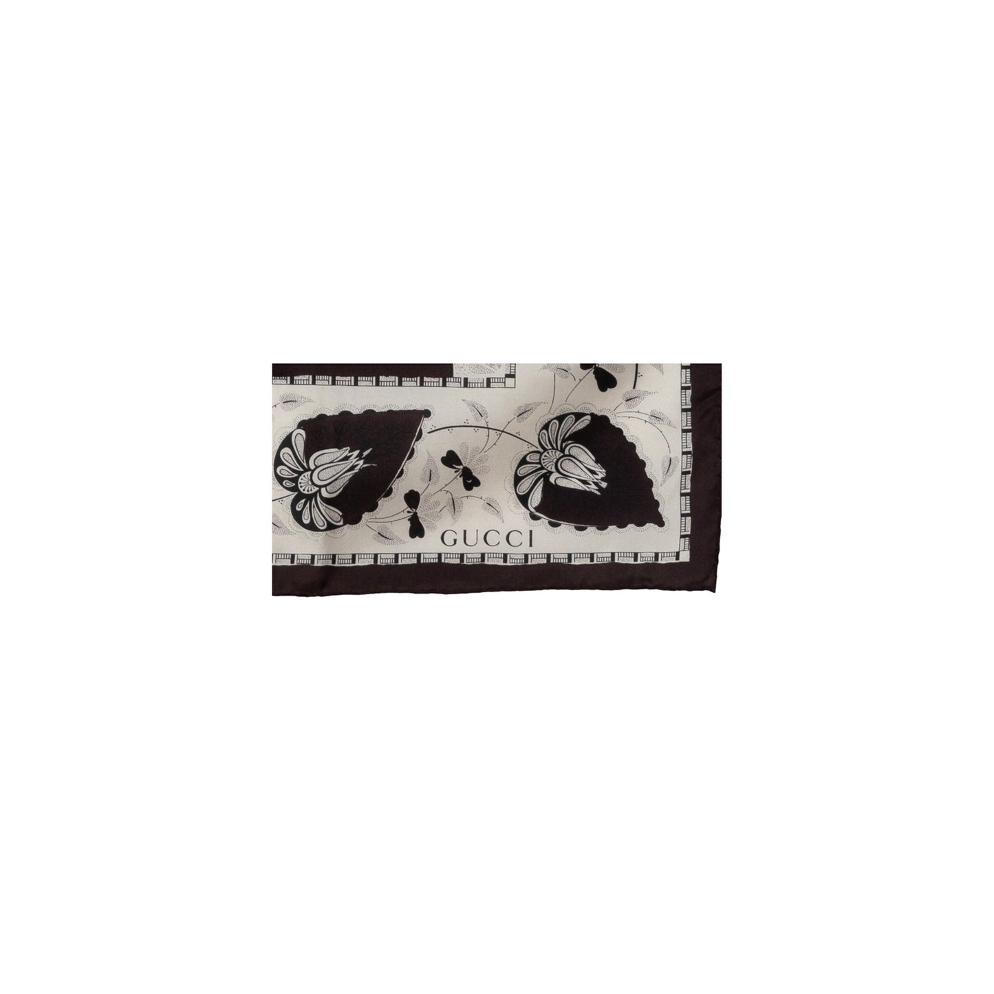 GLM-- Silk Printed Foulard - '10s