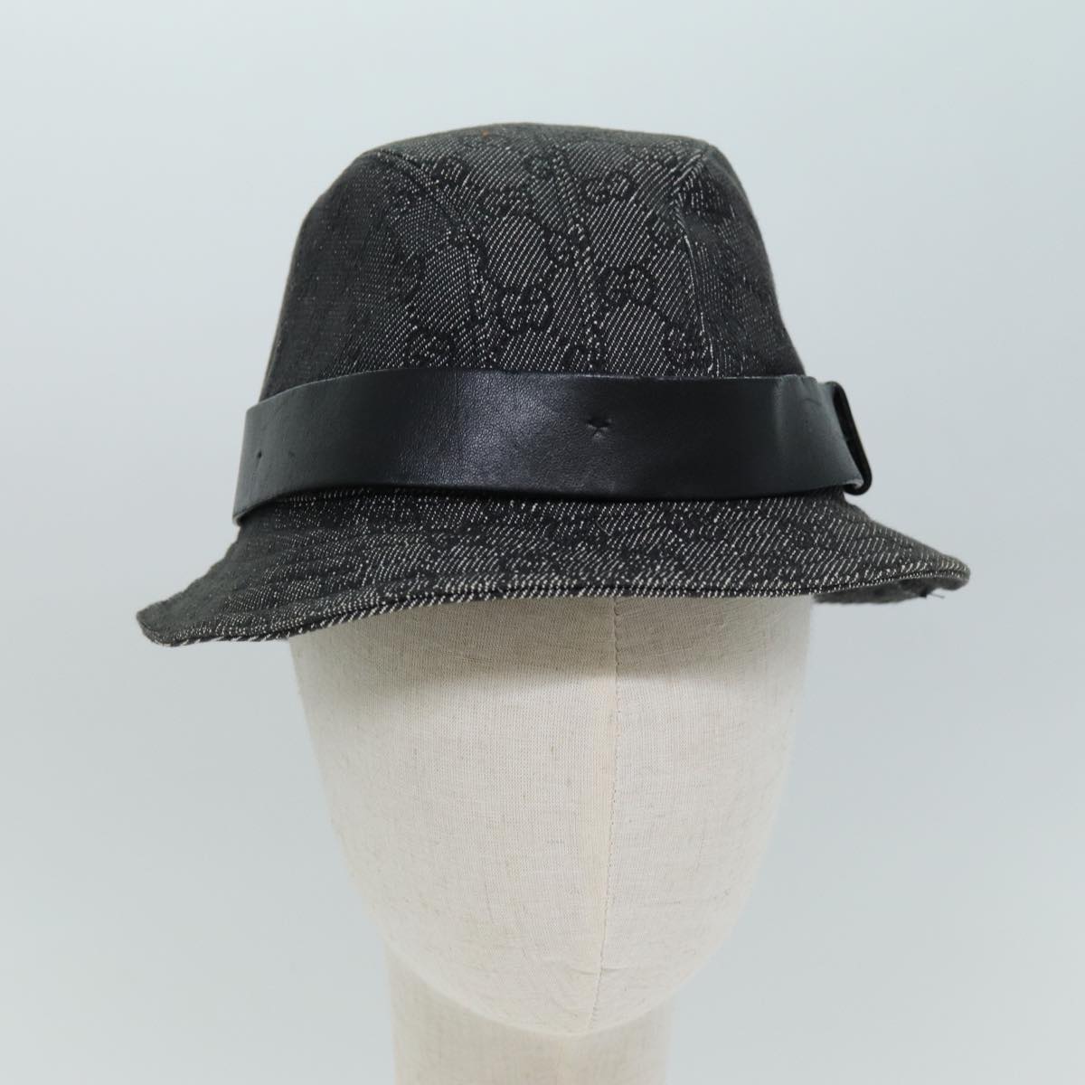 GUCCI GG Canvas Hat M Black am6222