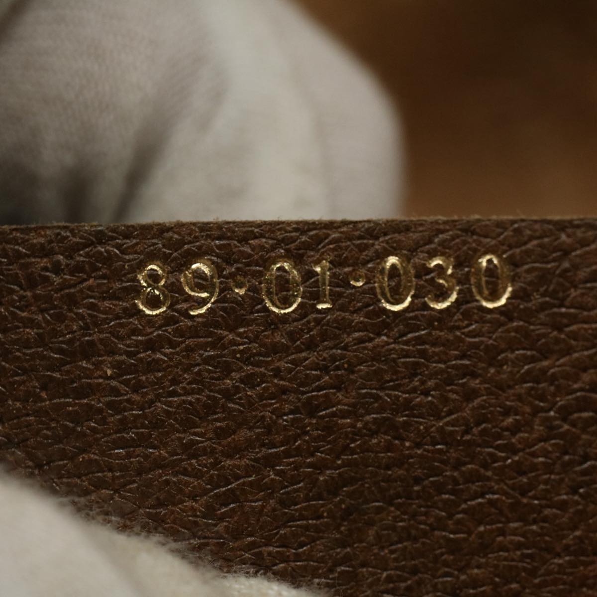 GUCCI GG Canvas Web Sherry Line Clutch Bag Beige Red 89.01.030 ar10211
